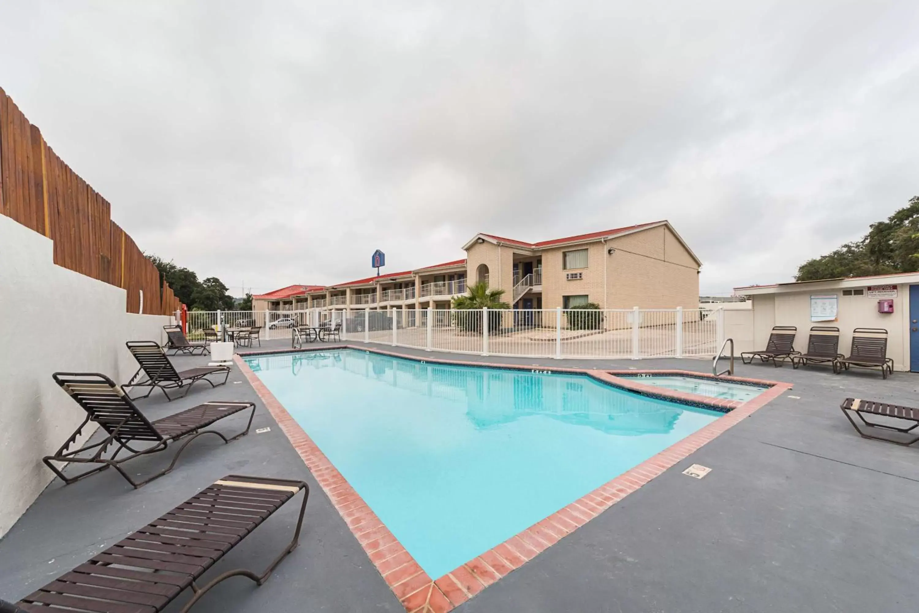 On site, Swimming Pool in Motel 6-San Antonio, TX - Fiesta Trails