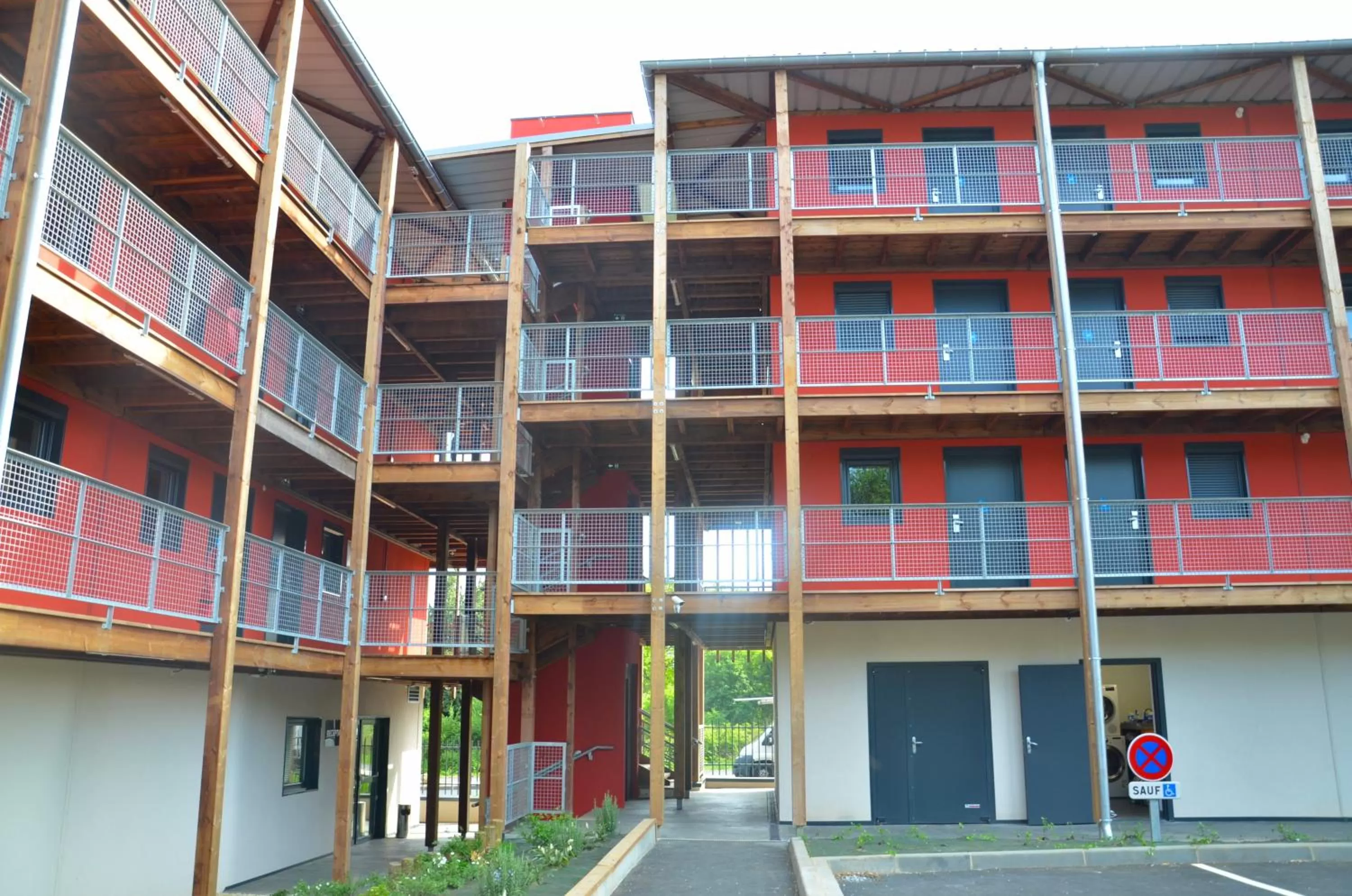 Property building in Eklo Hotels Le Mans