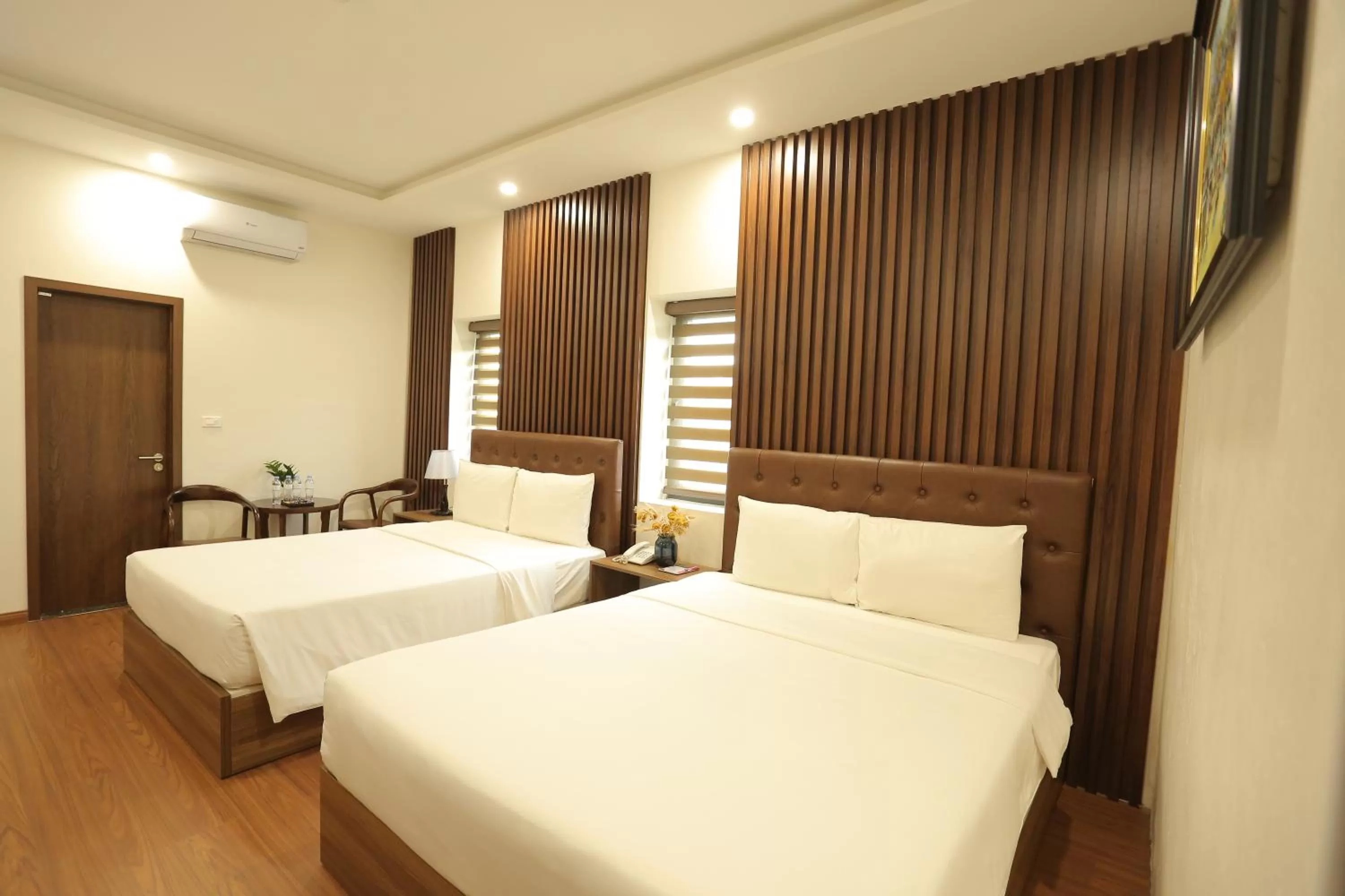 Bed in MOMALI Hotel Ninh Binh