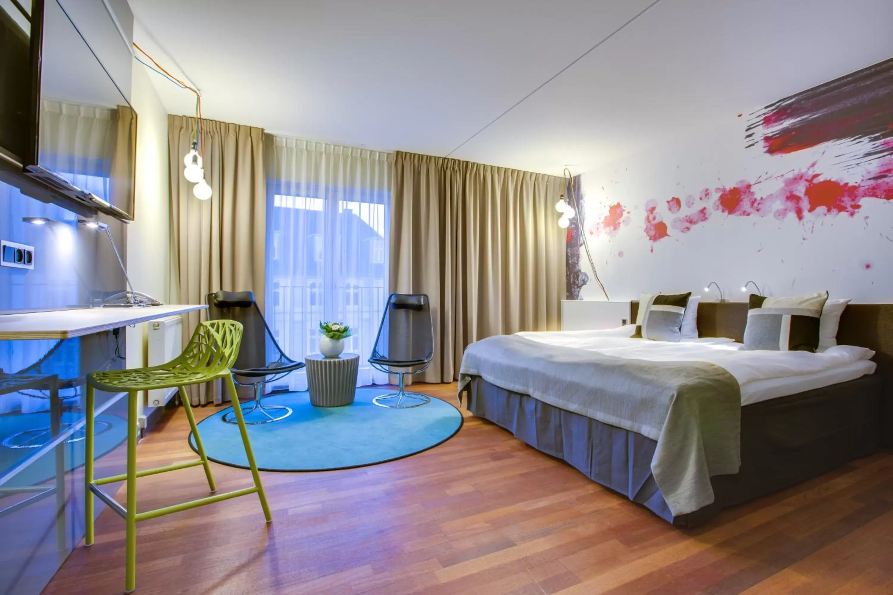 Bed in Comfort Hotel Vesterbro