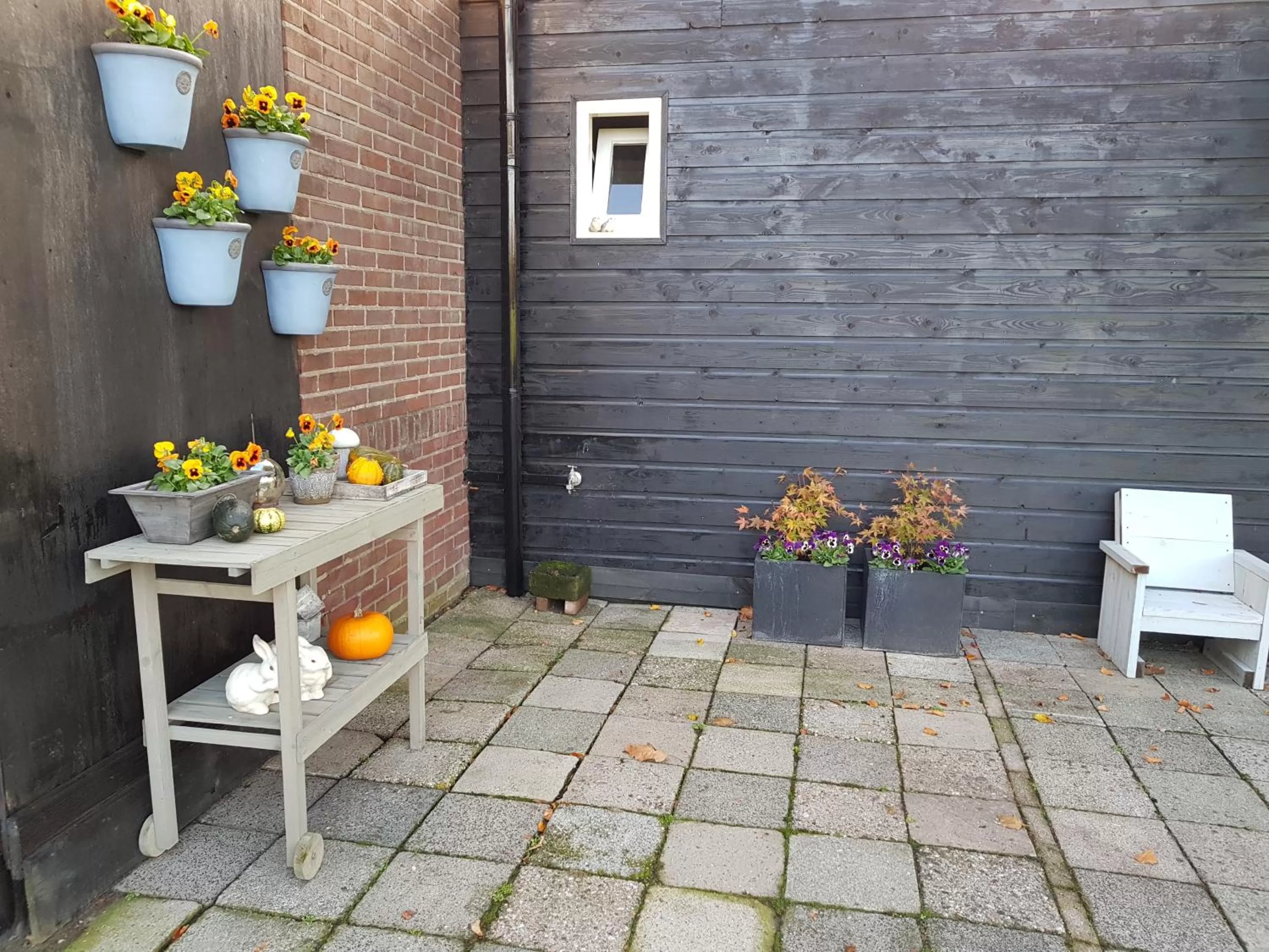 Balcony/Terrace in B&B Usselo Klein, fijn en uniek!
