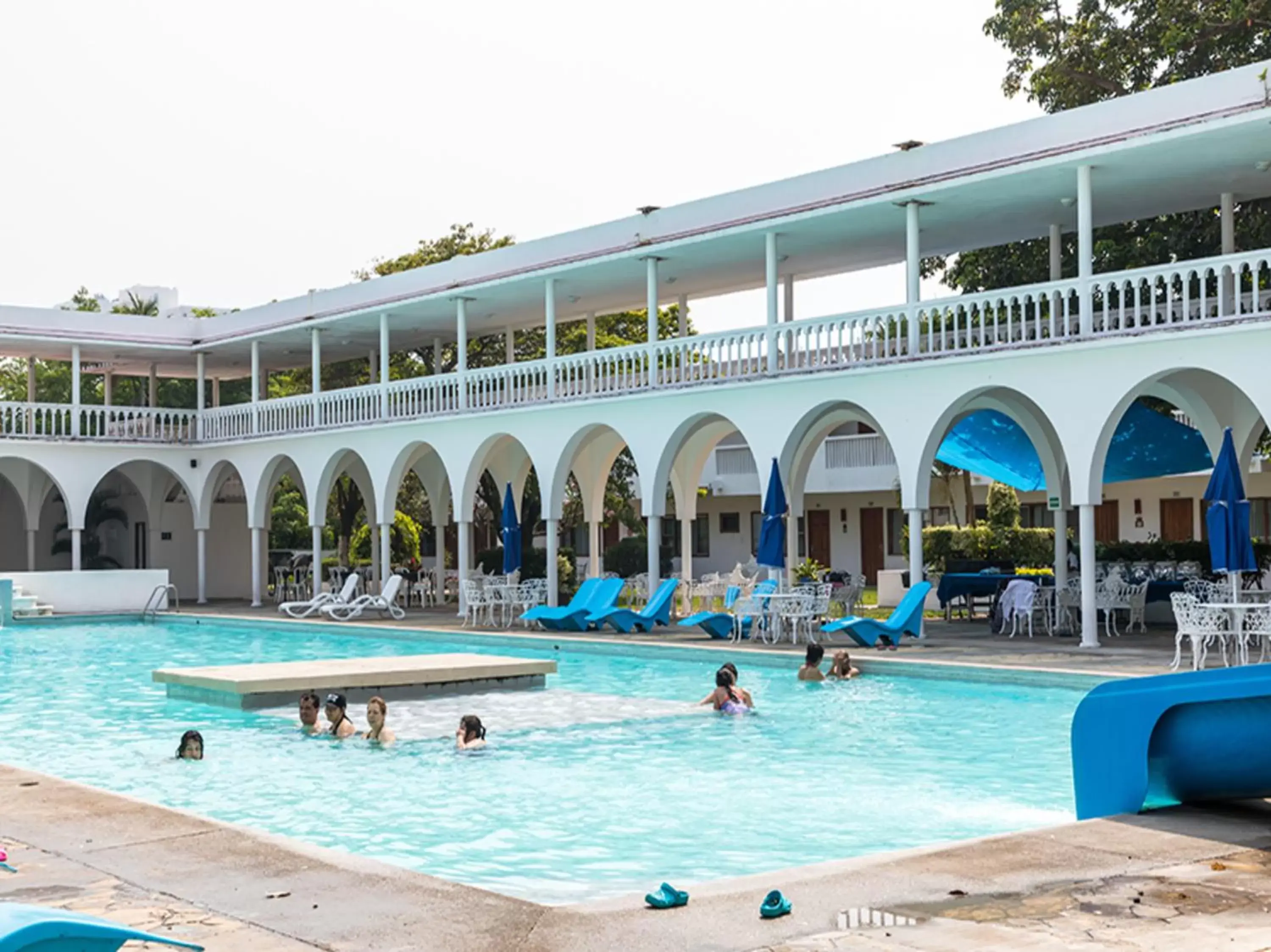 Property building, Swimming Pool in Collection O Hotel Mocambo, Boca del Río