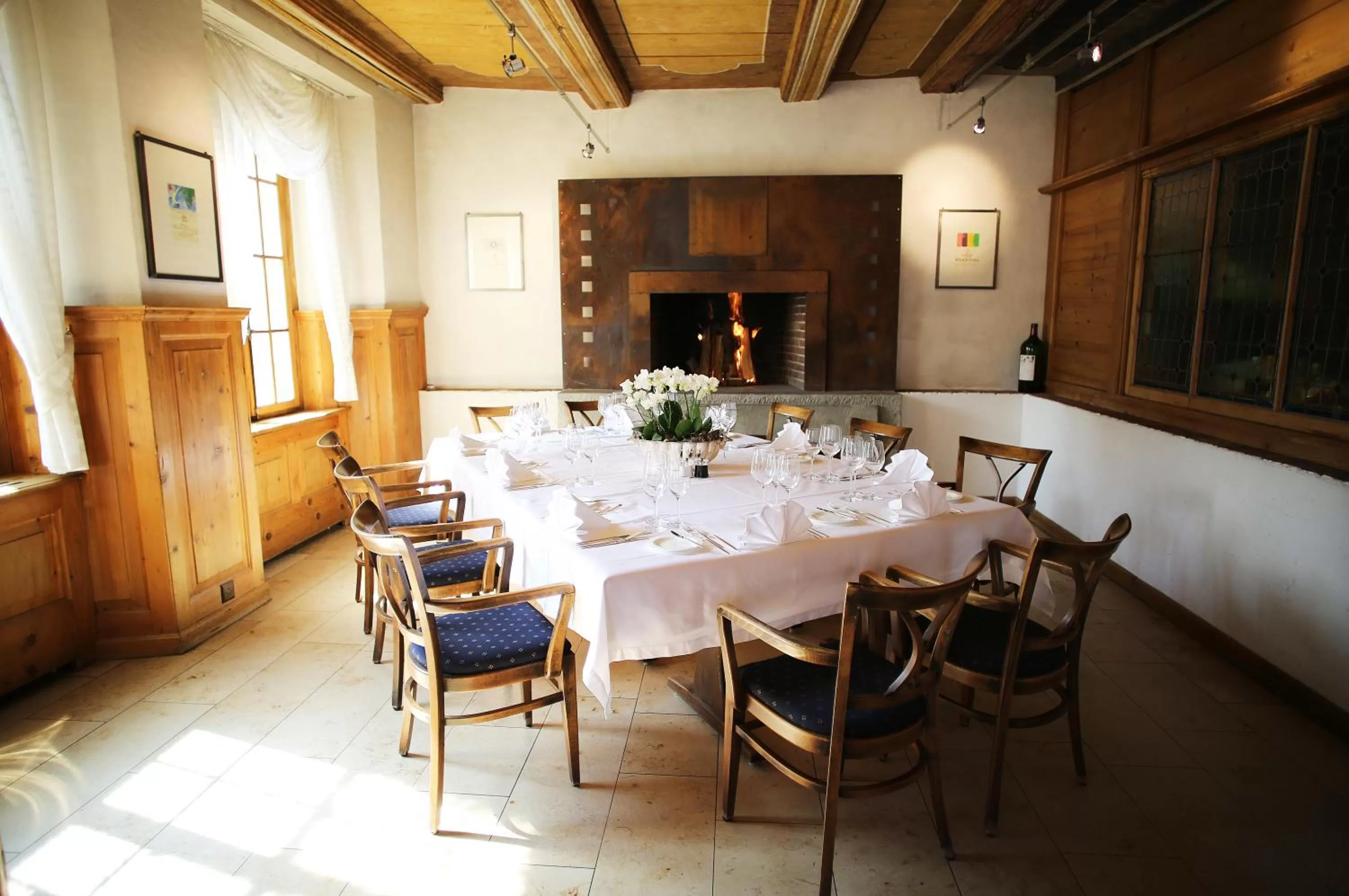 Restaurant/places to eat in Romantik Hotel Landhaus Liebefeld