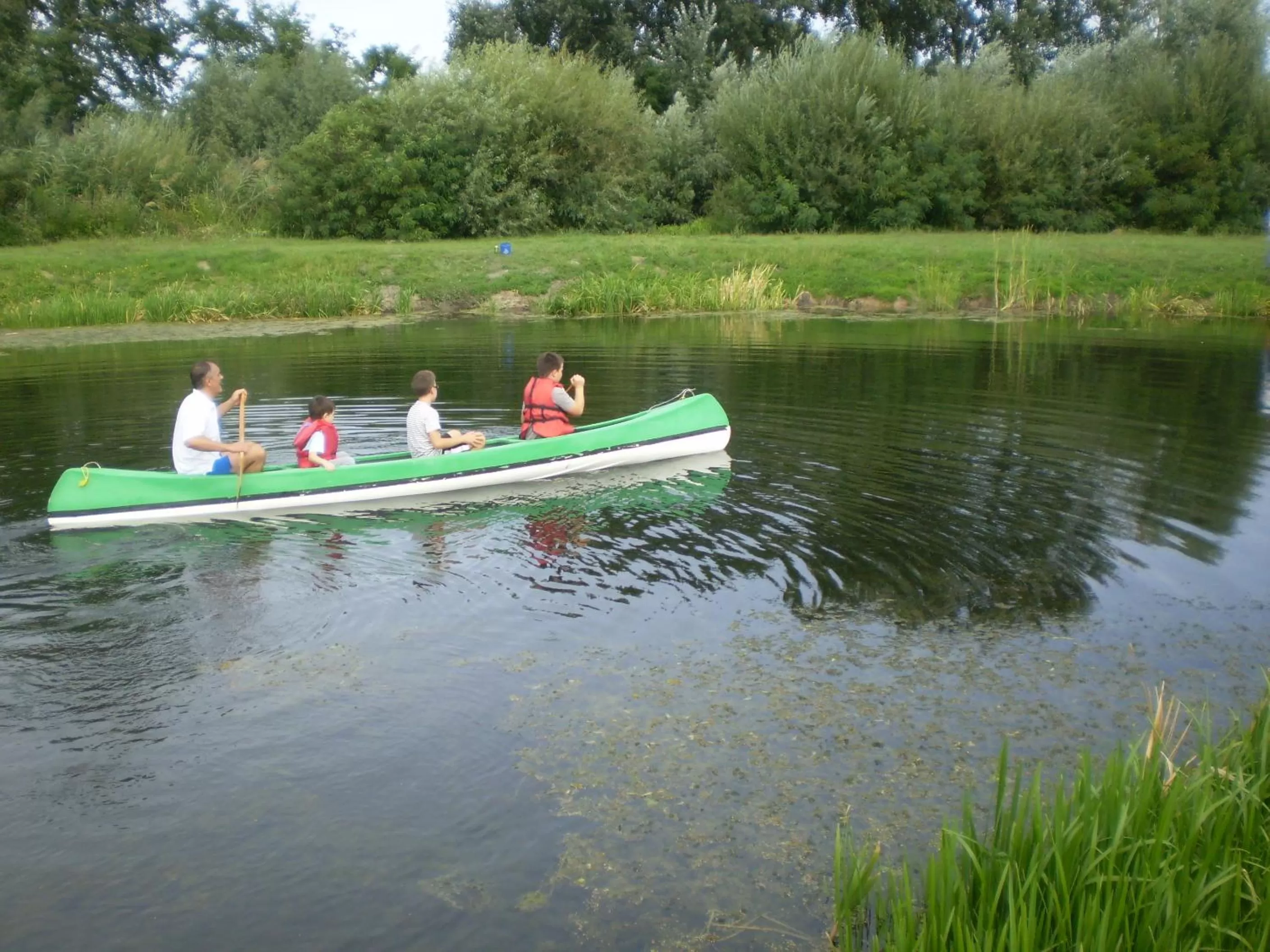 Canoeing in Knáb Panzió