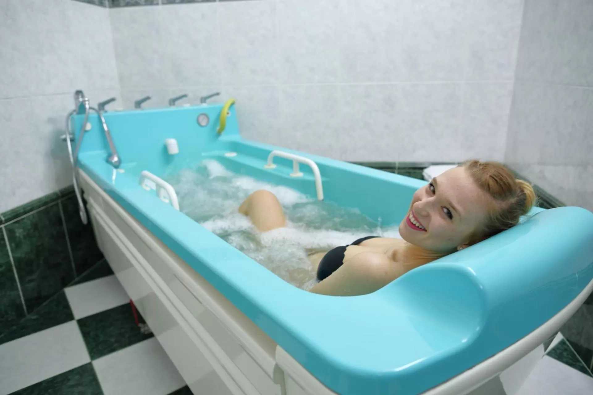 People in Schlosshotel Marienbad