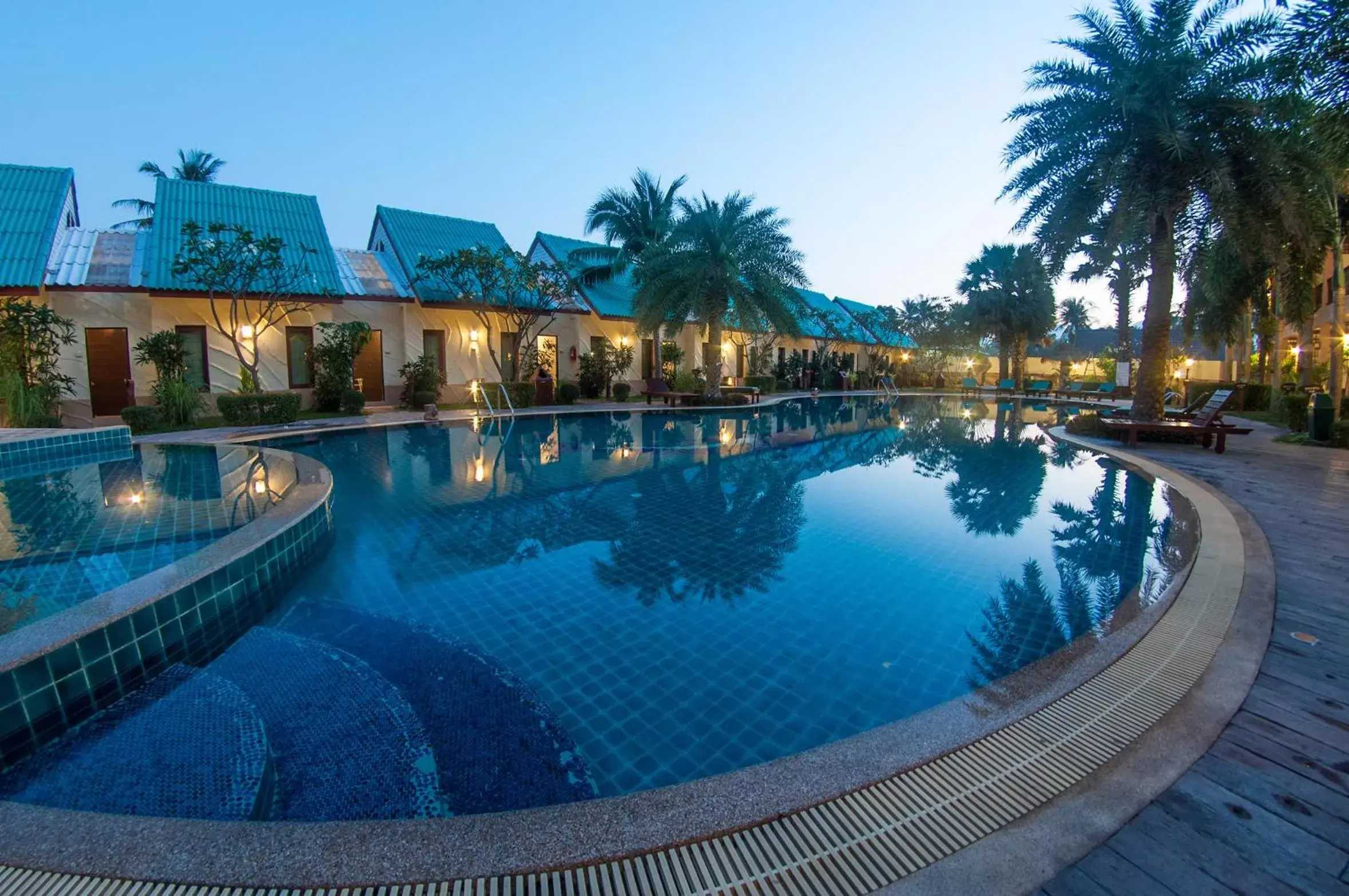 Swimming Pool in The Green Beach Resort