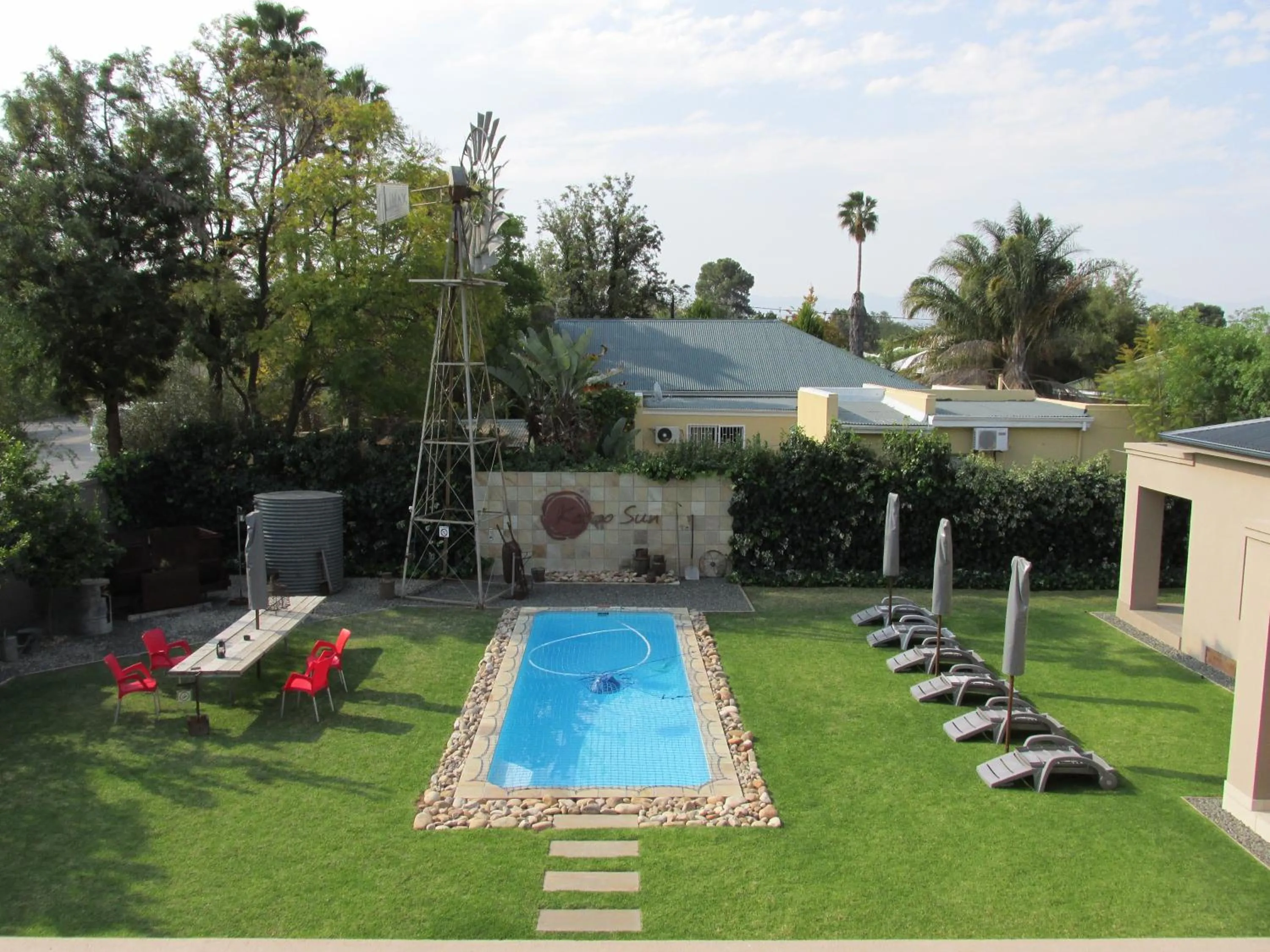 Garden in Karoo Sun Guest House