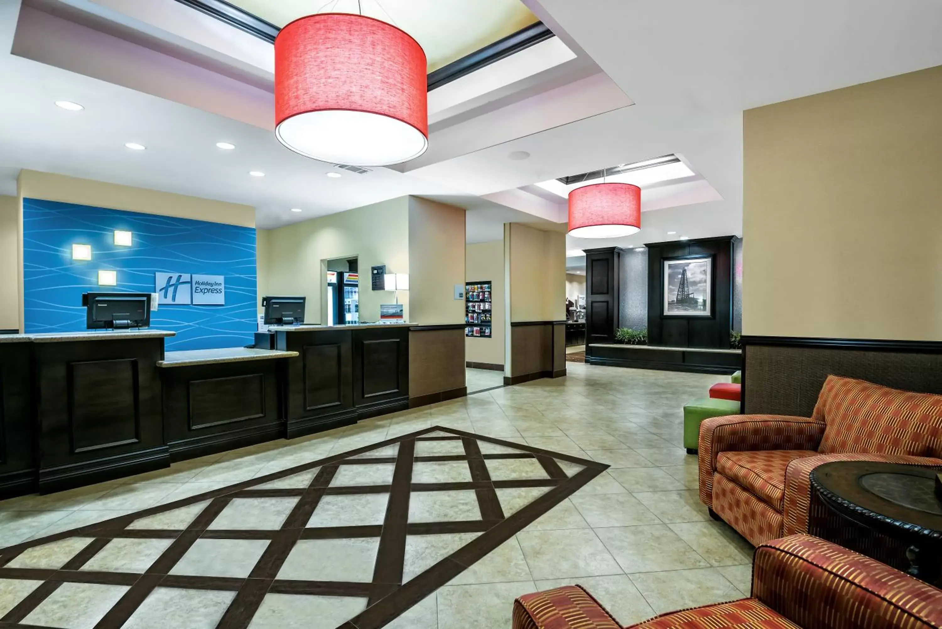 Lobby or reception, Lobby/Reception in Holiday Inn Express & Suites Cotulla, an IHG Hotel