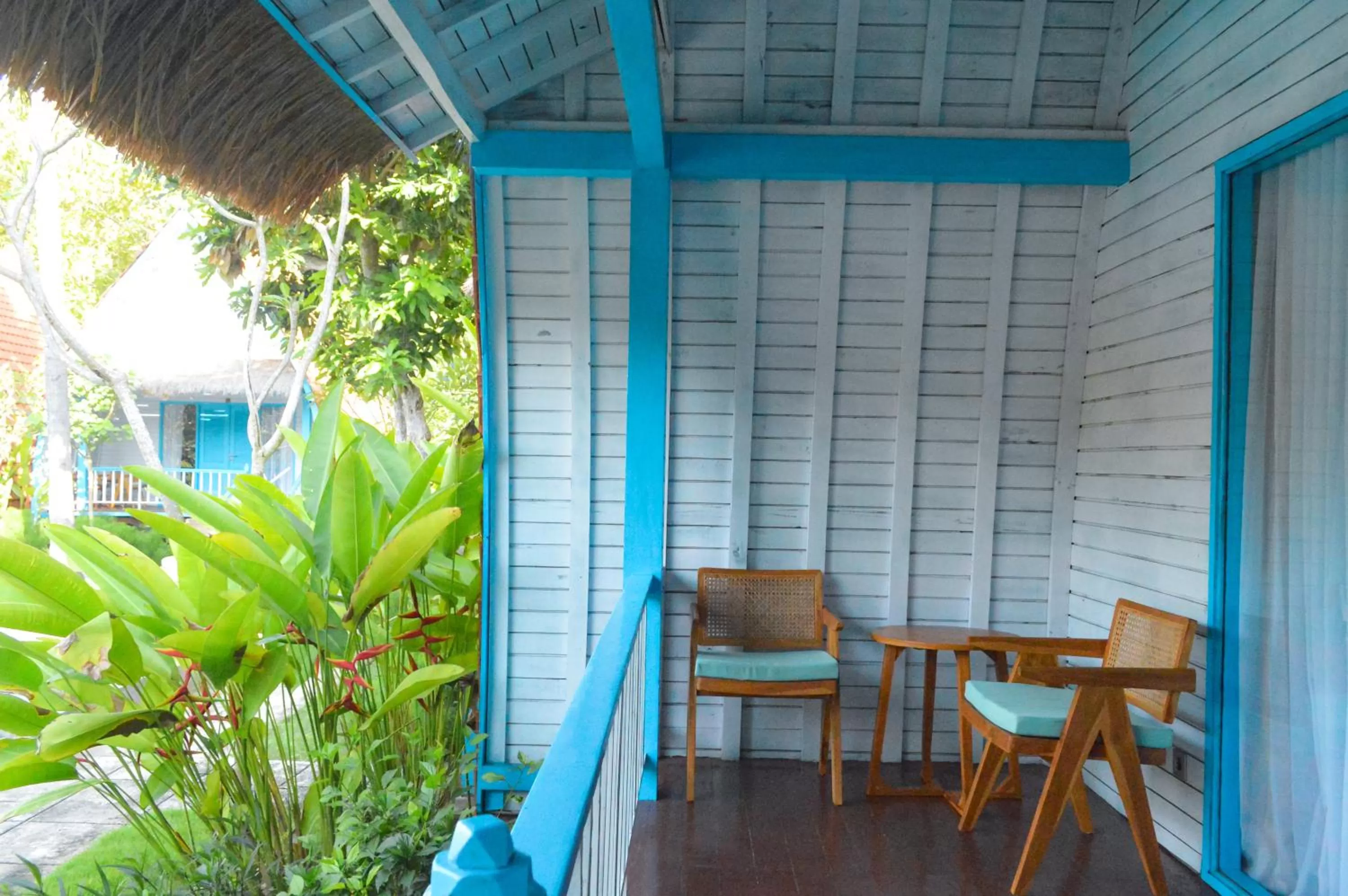 Patio in The MG Villa & SPA