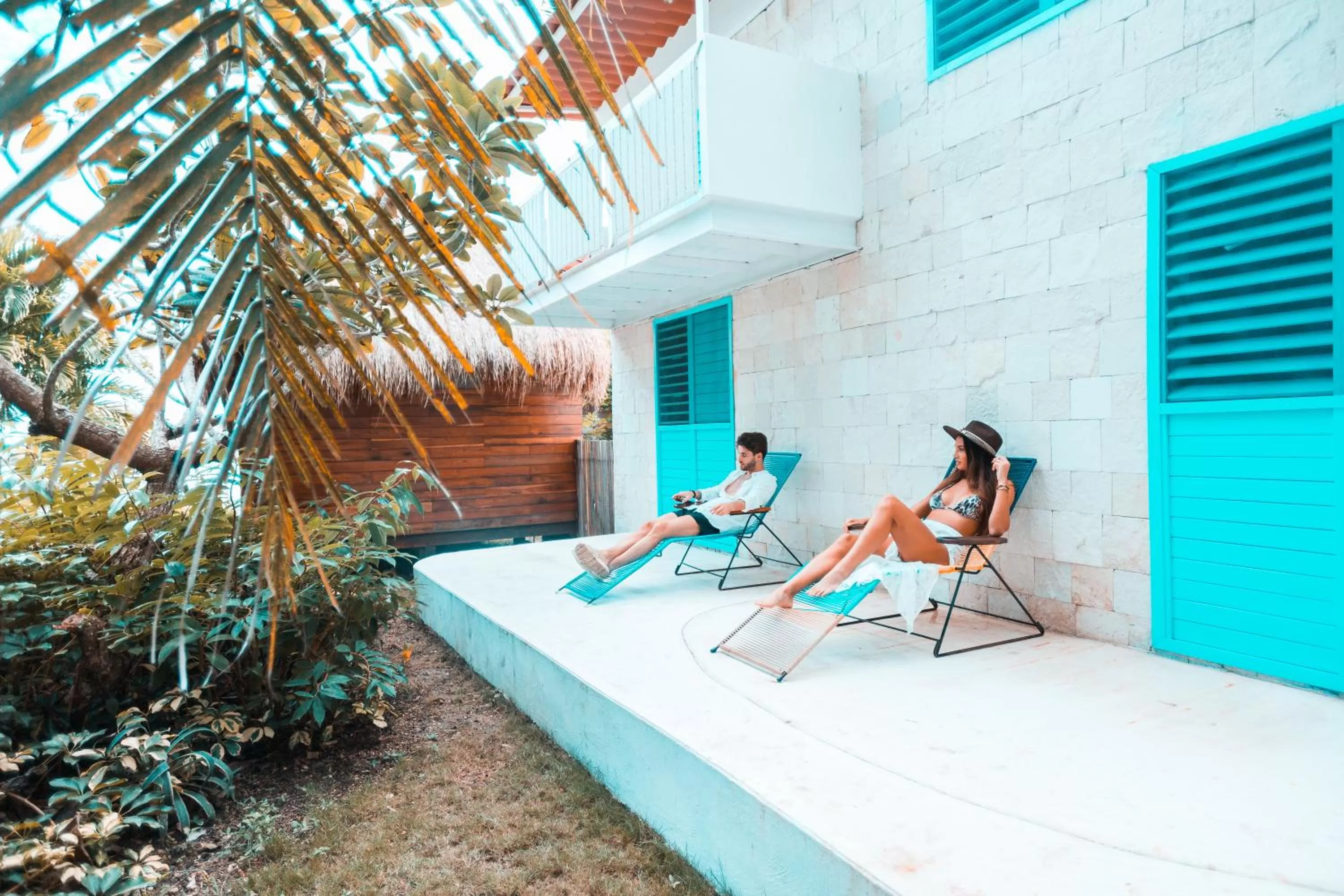 People in Casa Shiva Bacalar by MIJ