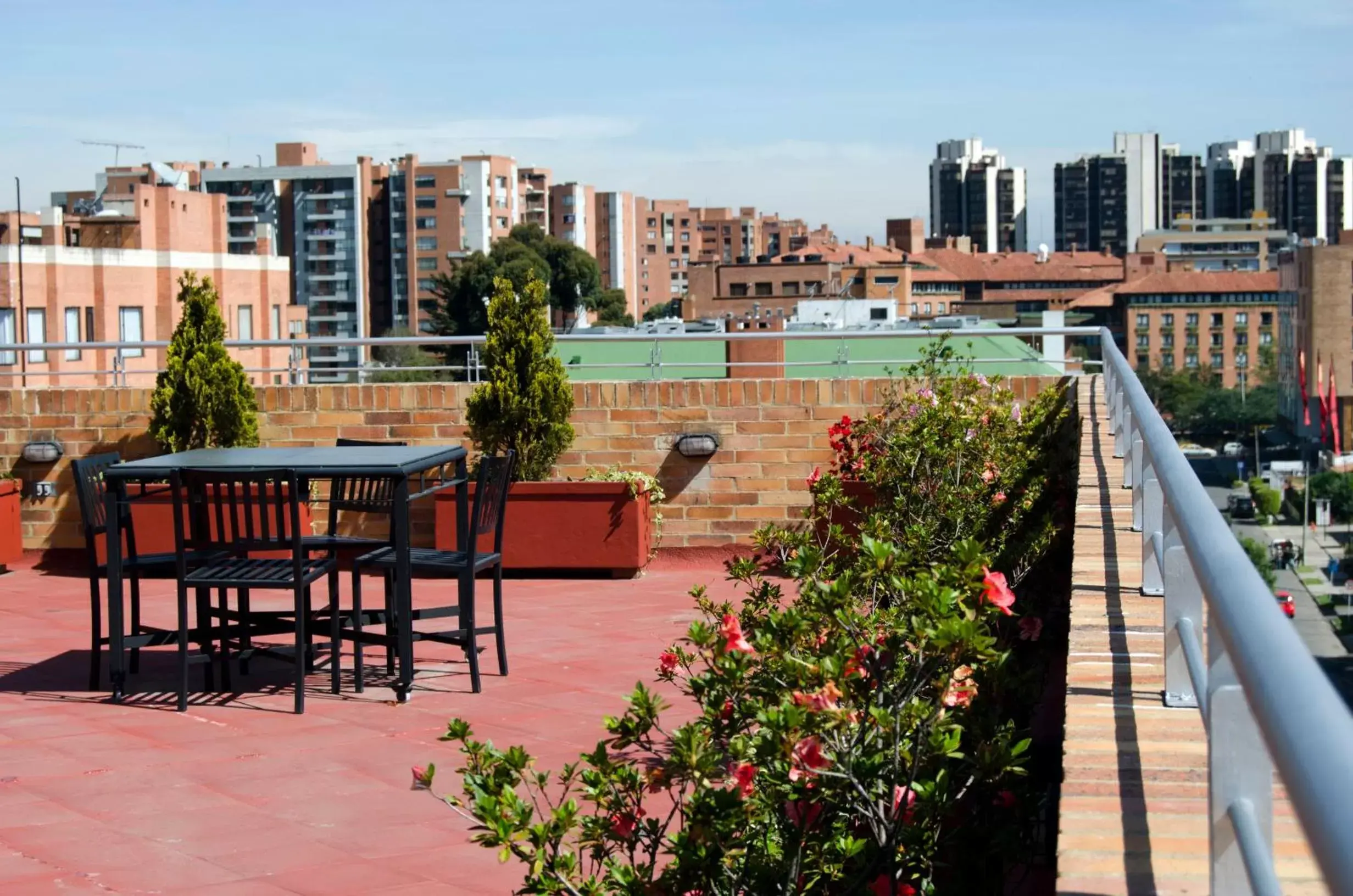 Bird's eye view in 122 Plaza Apartahotel Bird's eye view in 122 Plaza Apartahotel