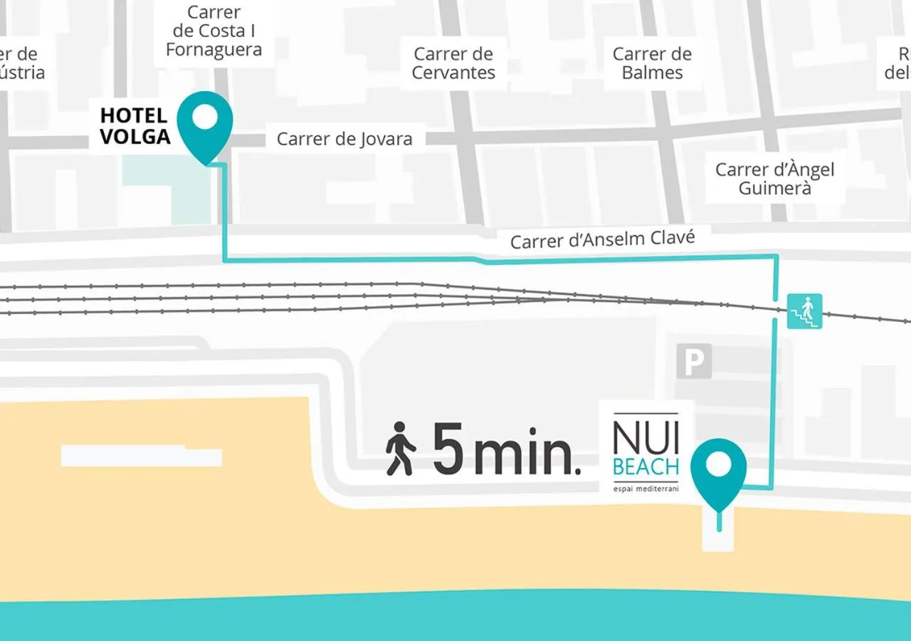 Floor plan in KAKTUS Hotel Volga