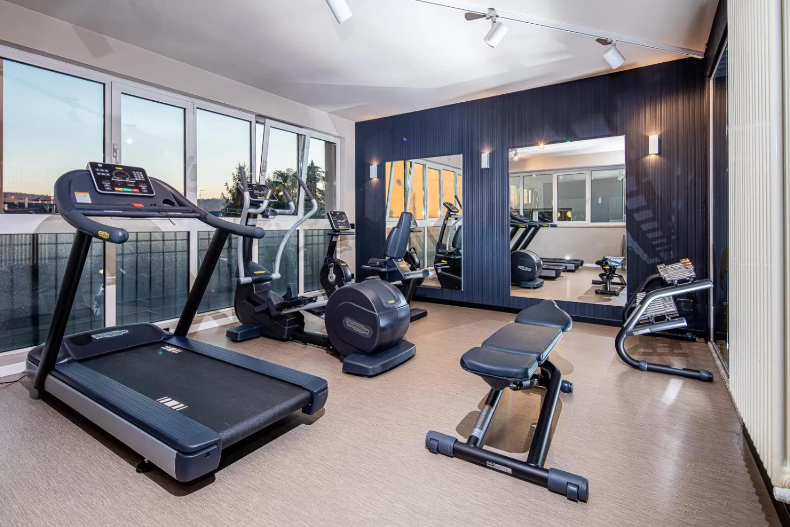 Fitness centre/facilities in Hotel Franz