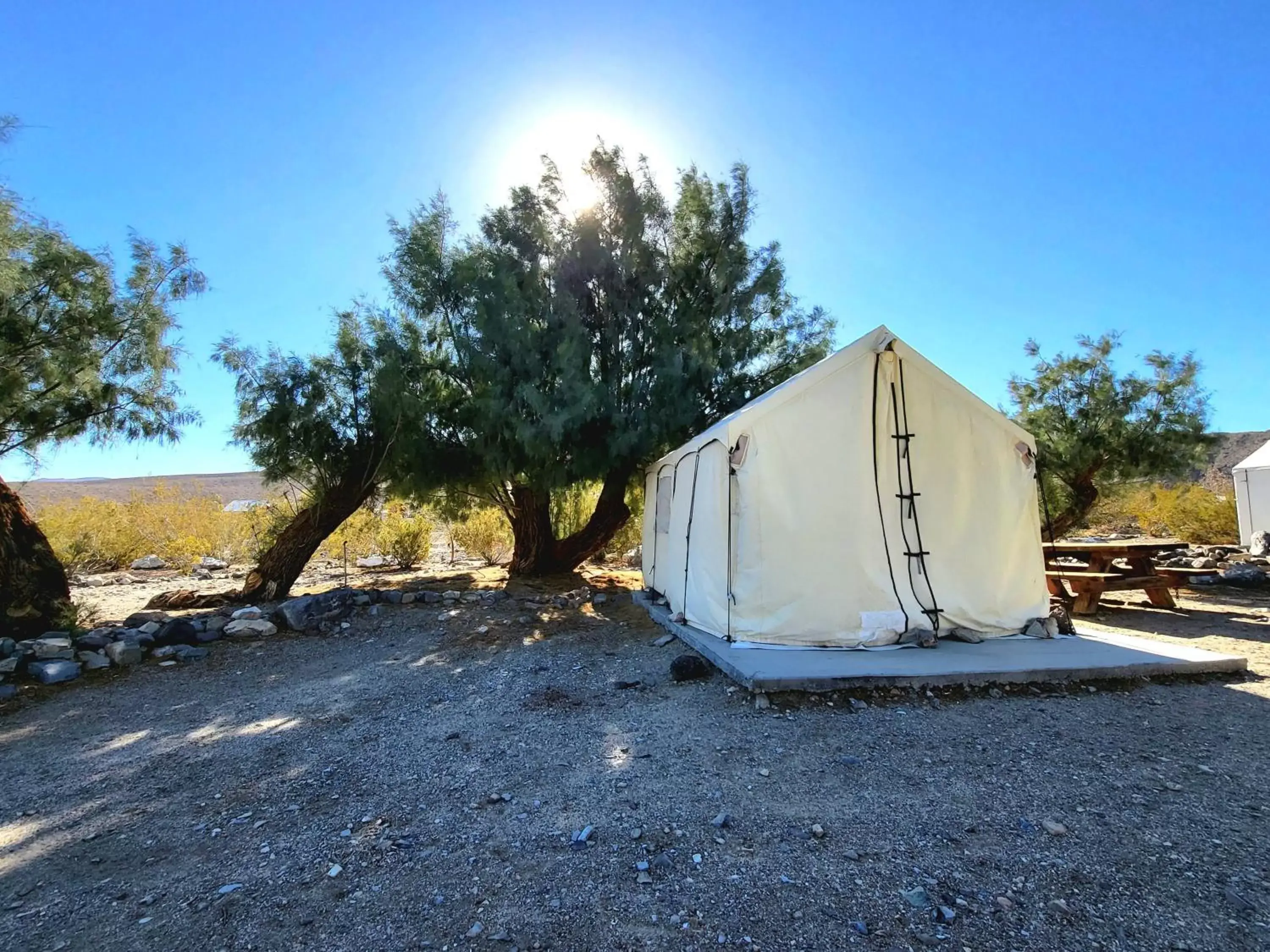 Property Building in Panamint Springs Motel & Tents