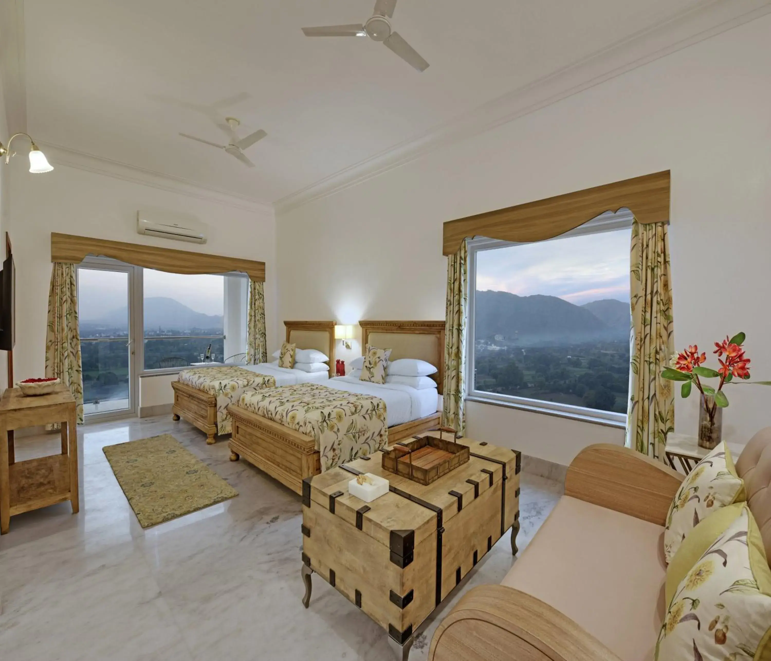 View (from property/room), Mountain View in Fateh Garh Resort by Fateh Collection