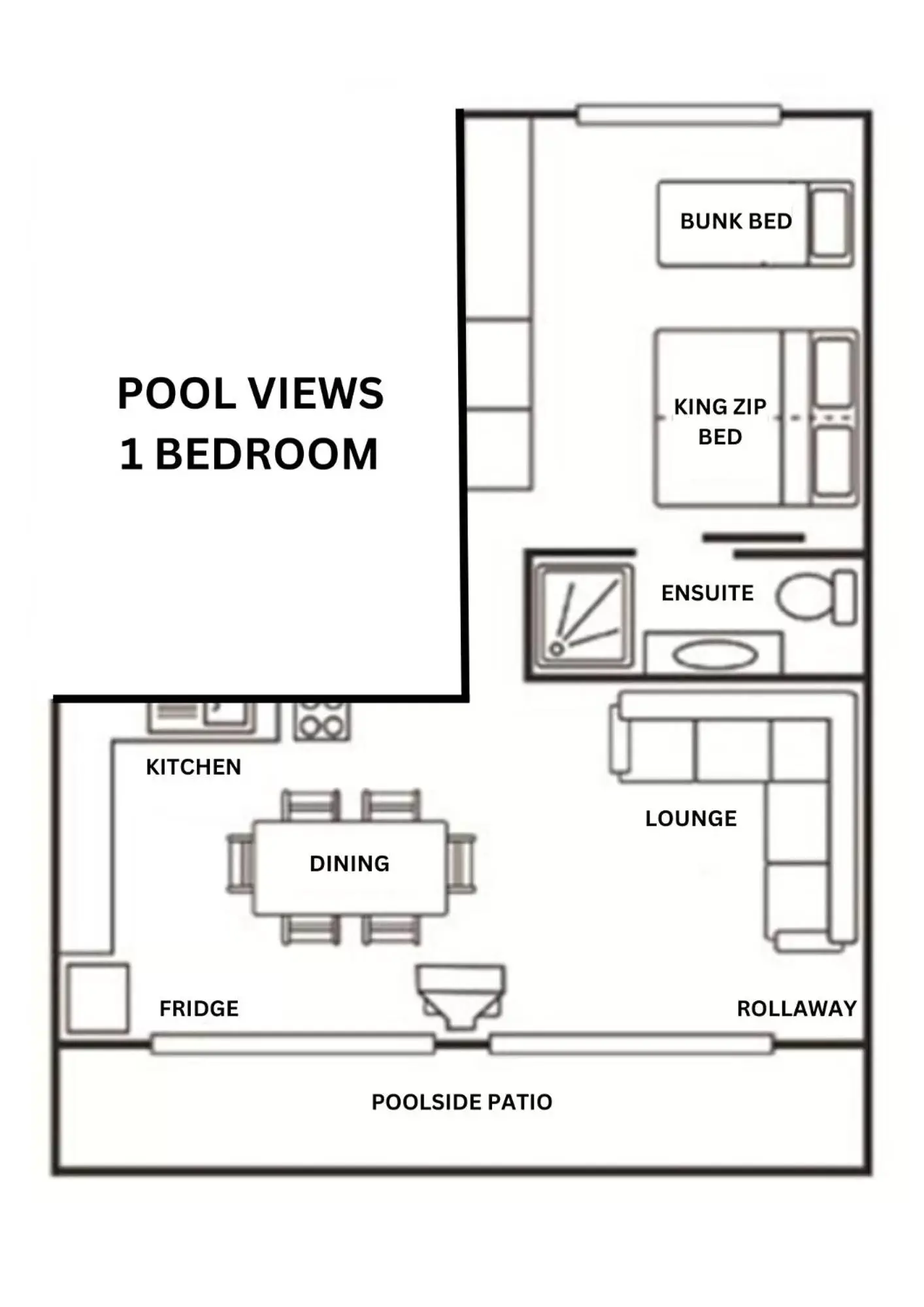 Floor Plan in Noosa North Shore Retreat