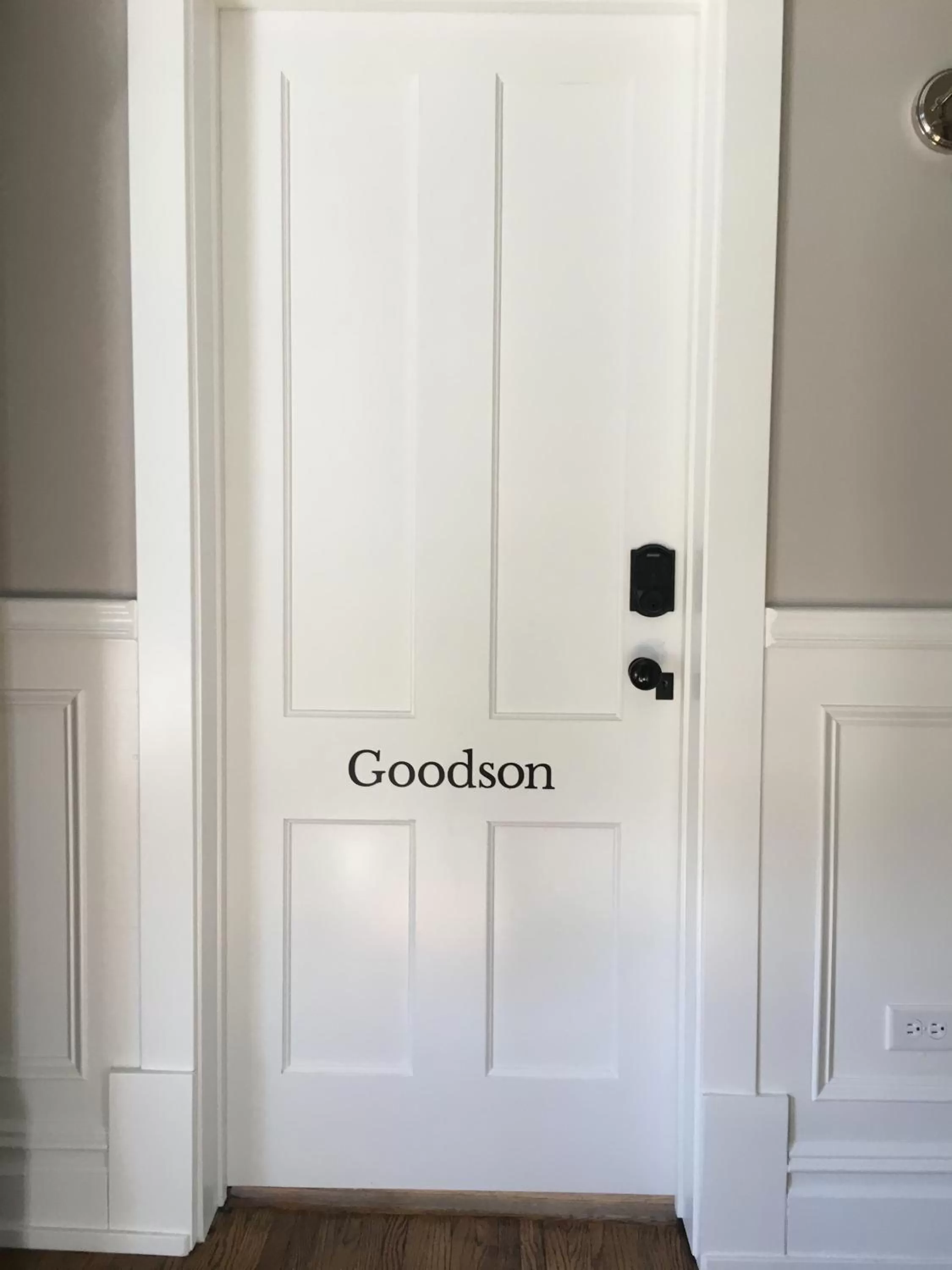 Decorative detail in The Plainfield Inn