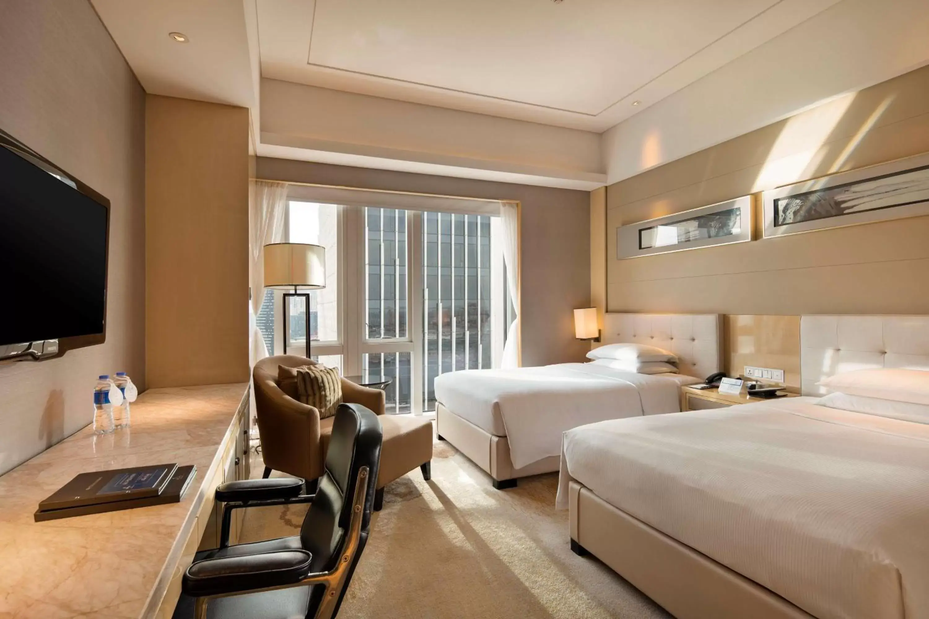 Bed in Hilton Dalian