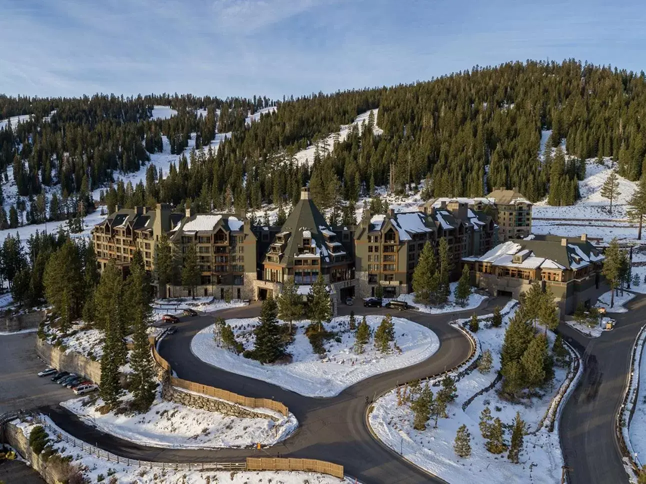 Mountain view, Winter in The Ritz-Carlton, Lake Tahoe
