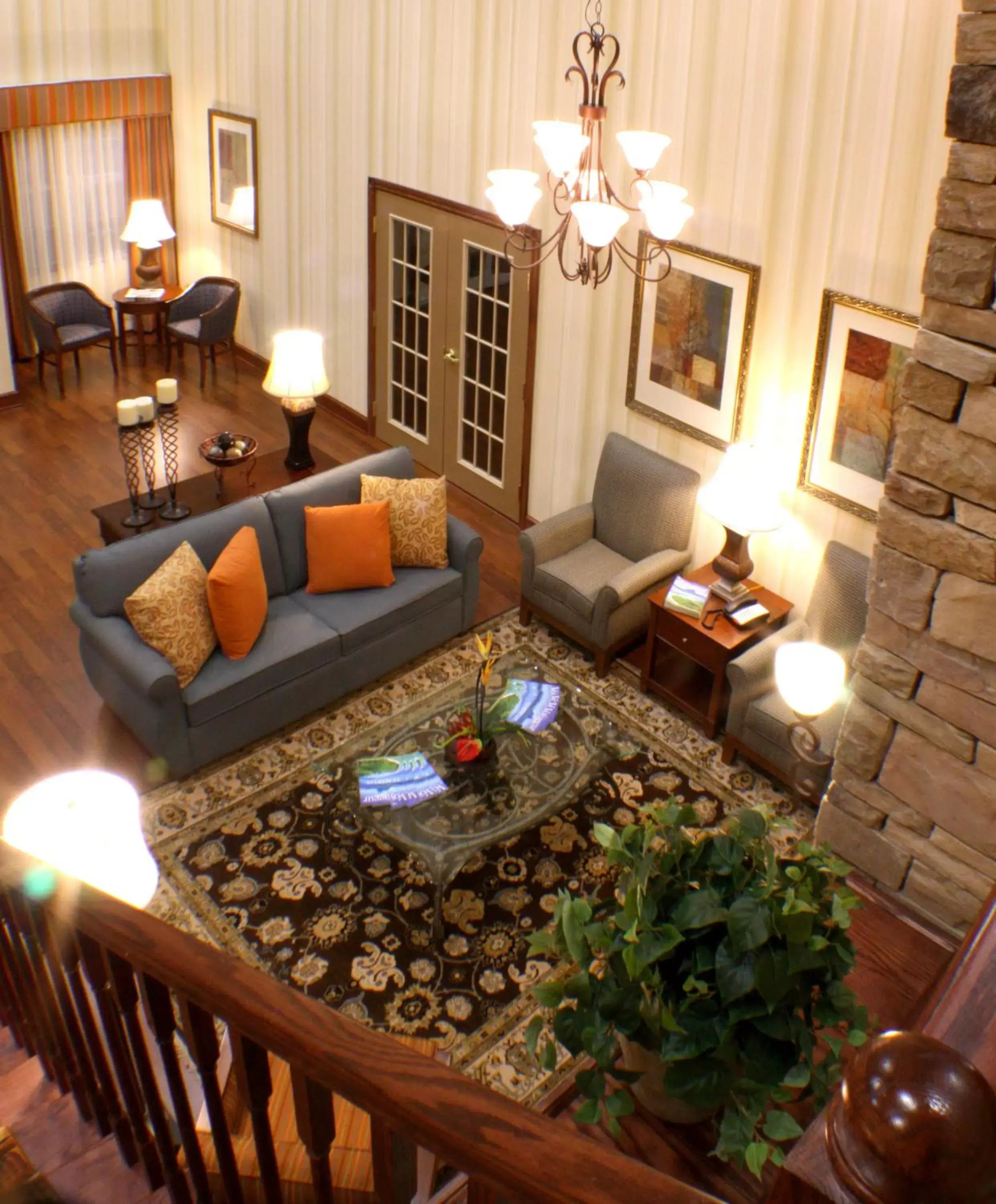 Living room, Seating Area in Seffner Inn and Suites