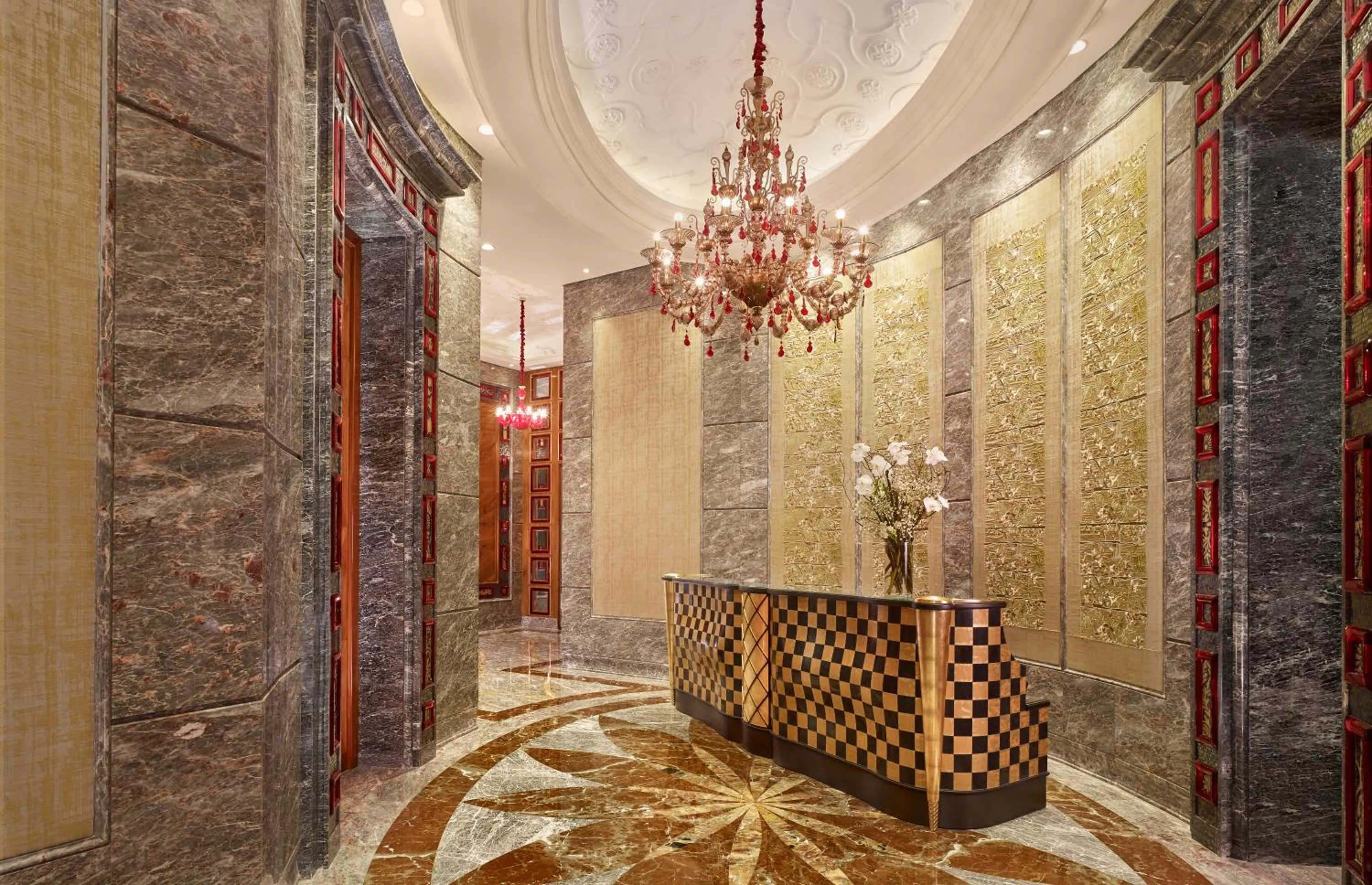 Lobby or reception in The Reverie Saigon Residential Suites