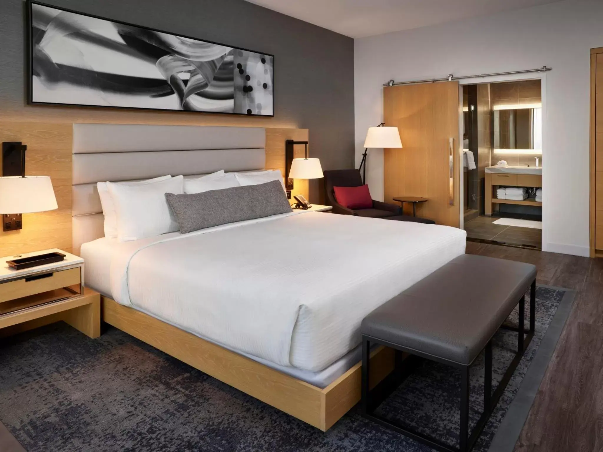 Bed in Live! Casino & Hotel - Philadelphia