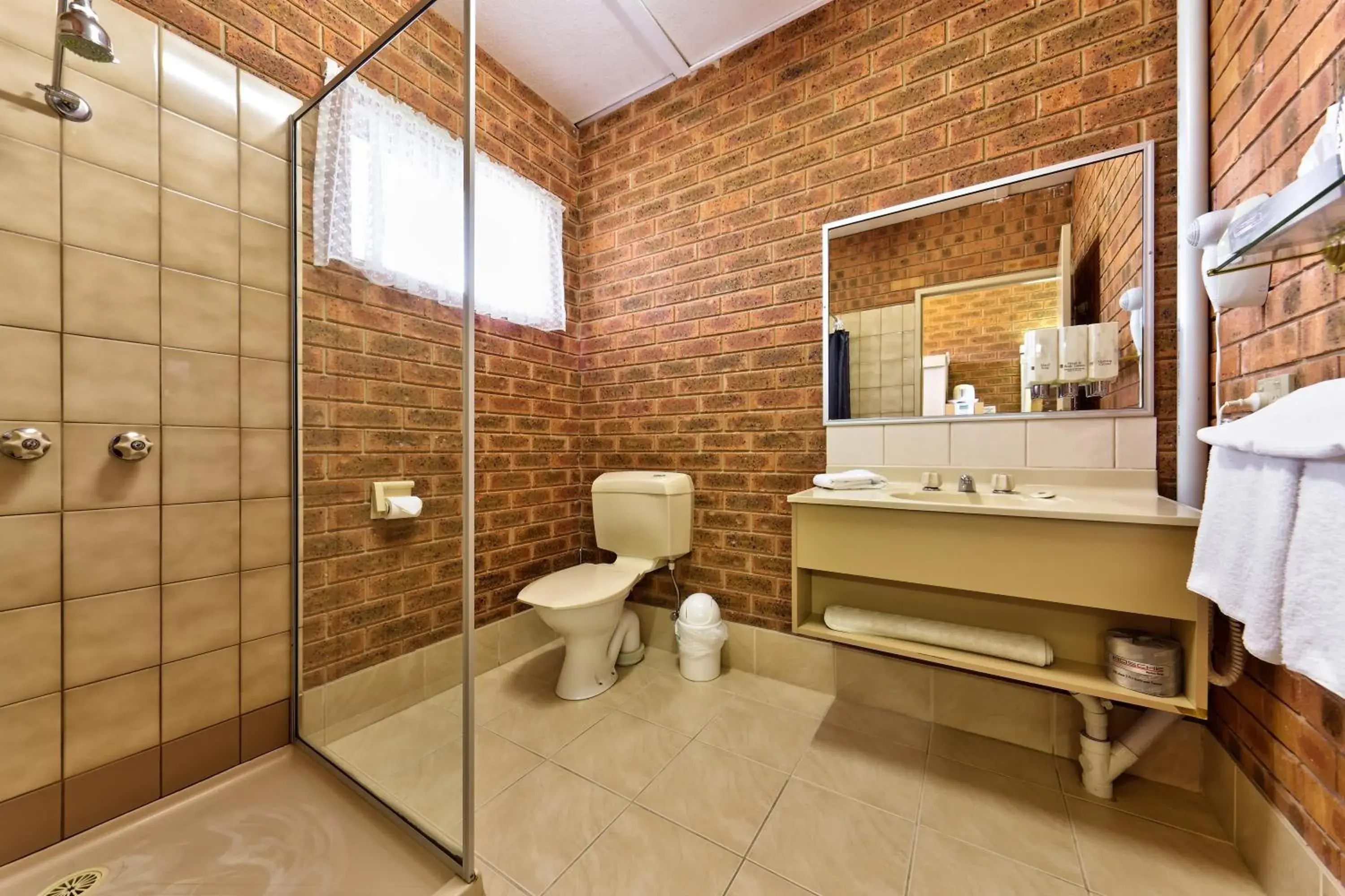 Bathroom in Central Yarrawonga Motor Inn