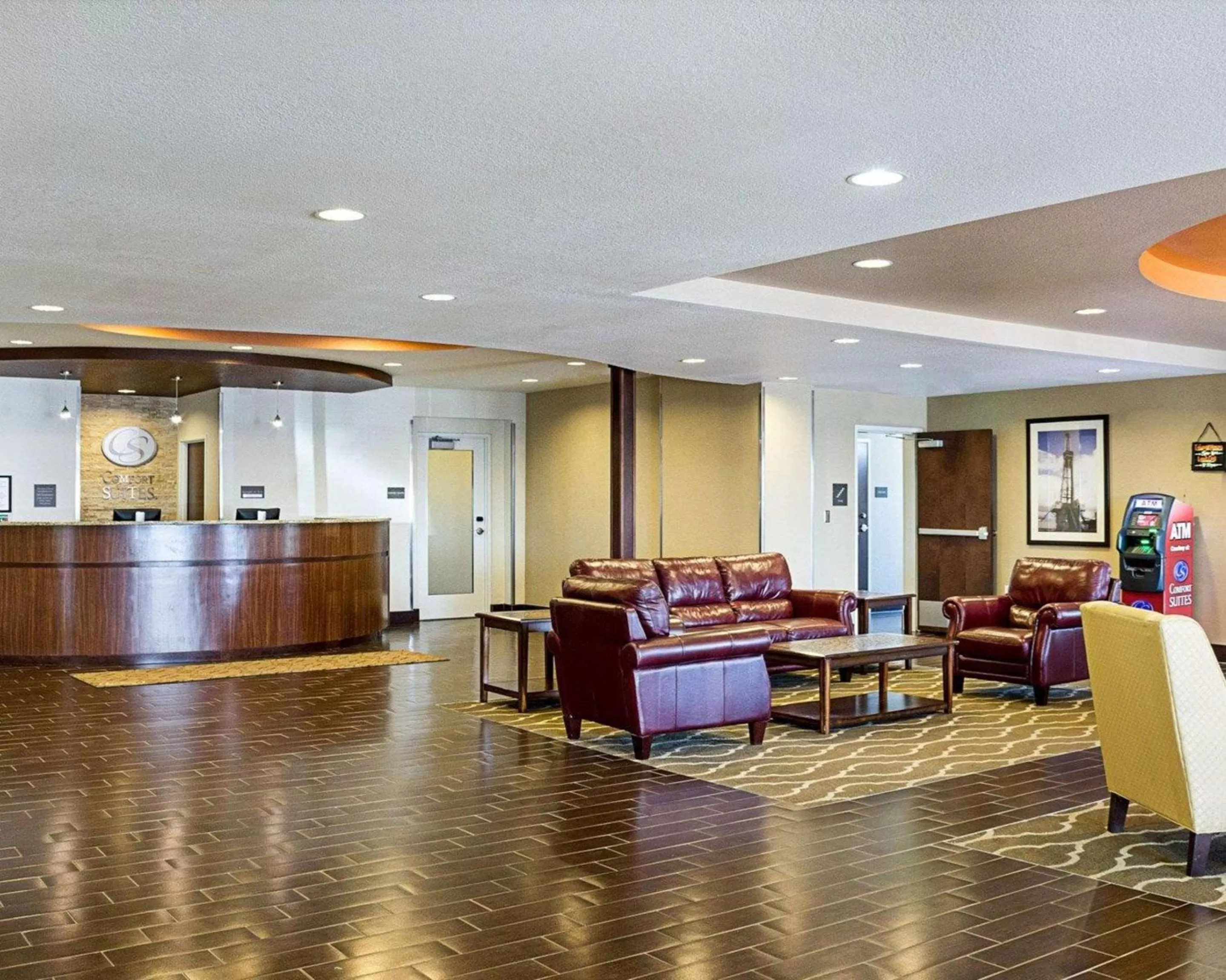 Lobby or reception in Comfort Suites Minot South