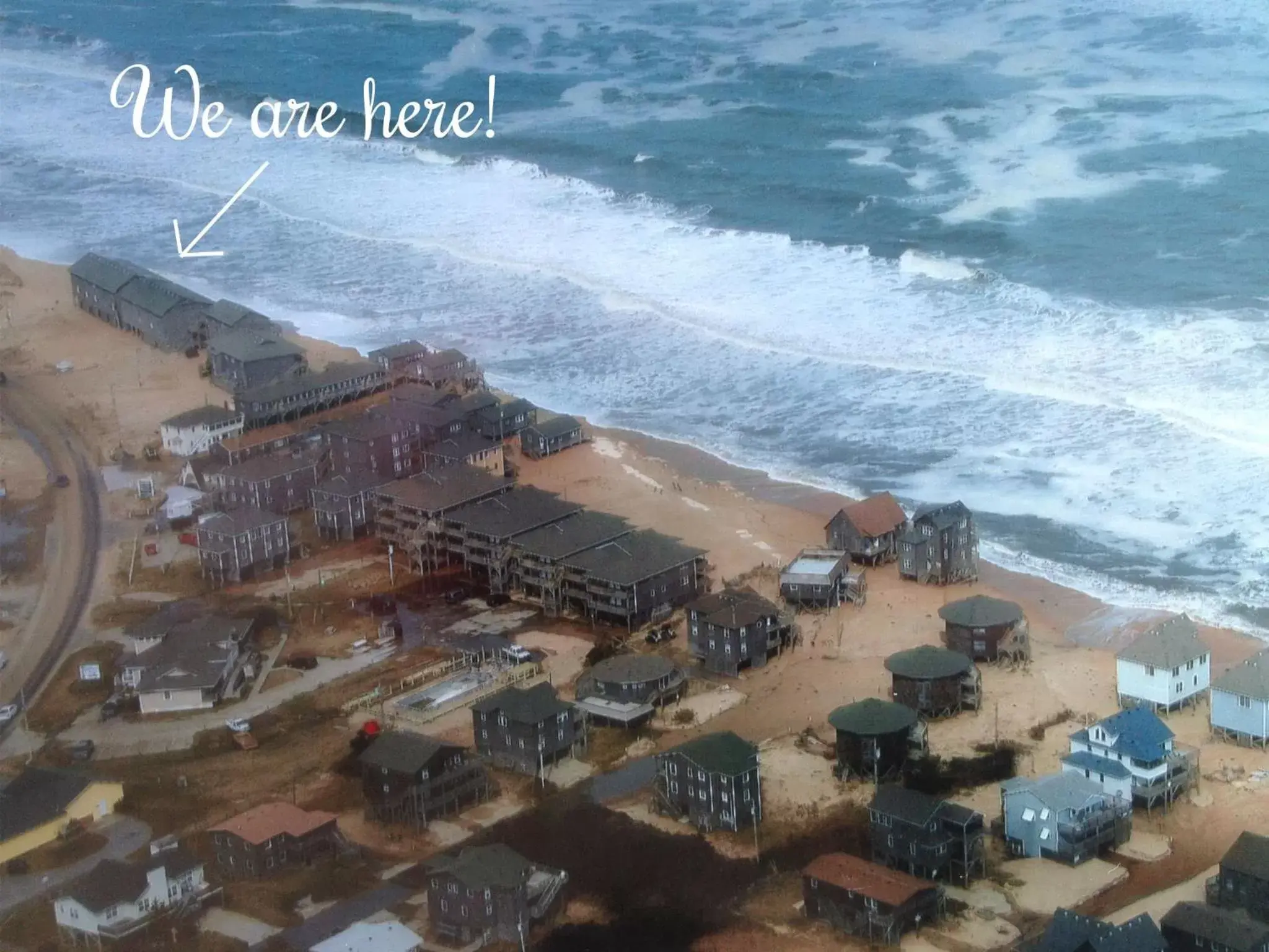 Area and facilities, Bird's-eye View in Cape Hatteras Motel