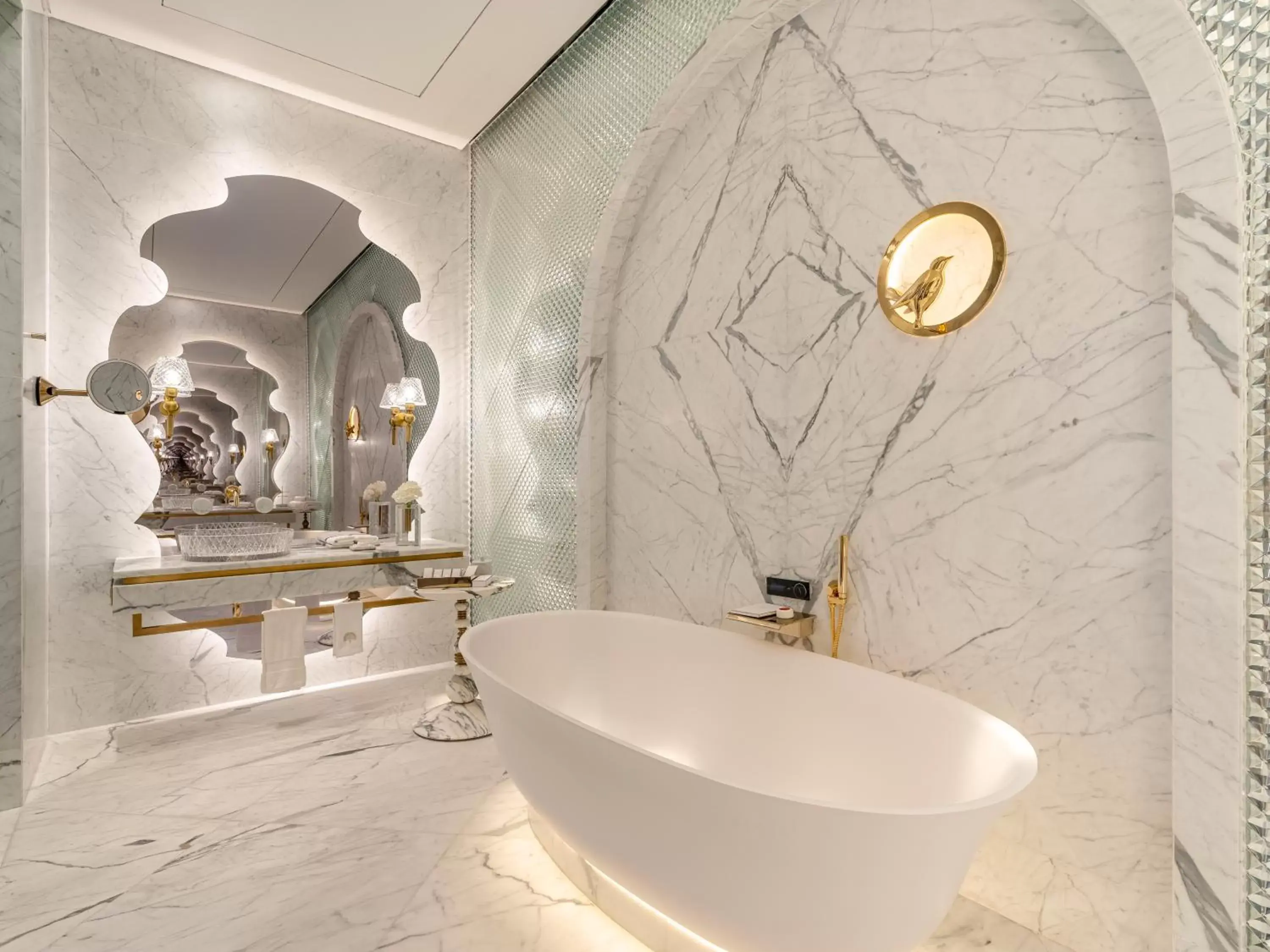 Bathroom in Raffles Doha