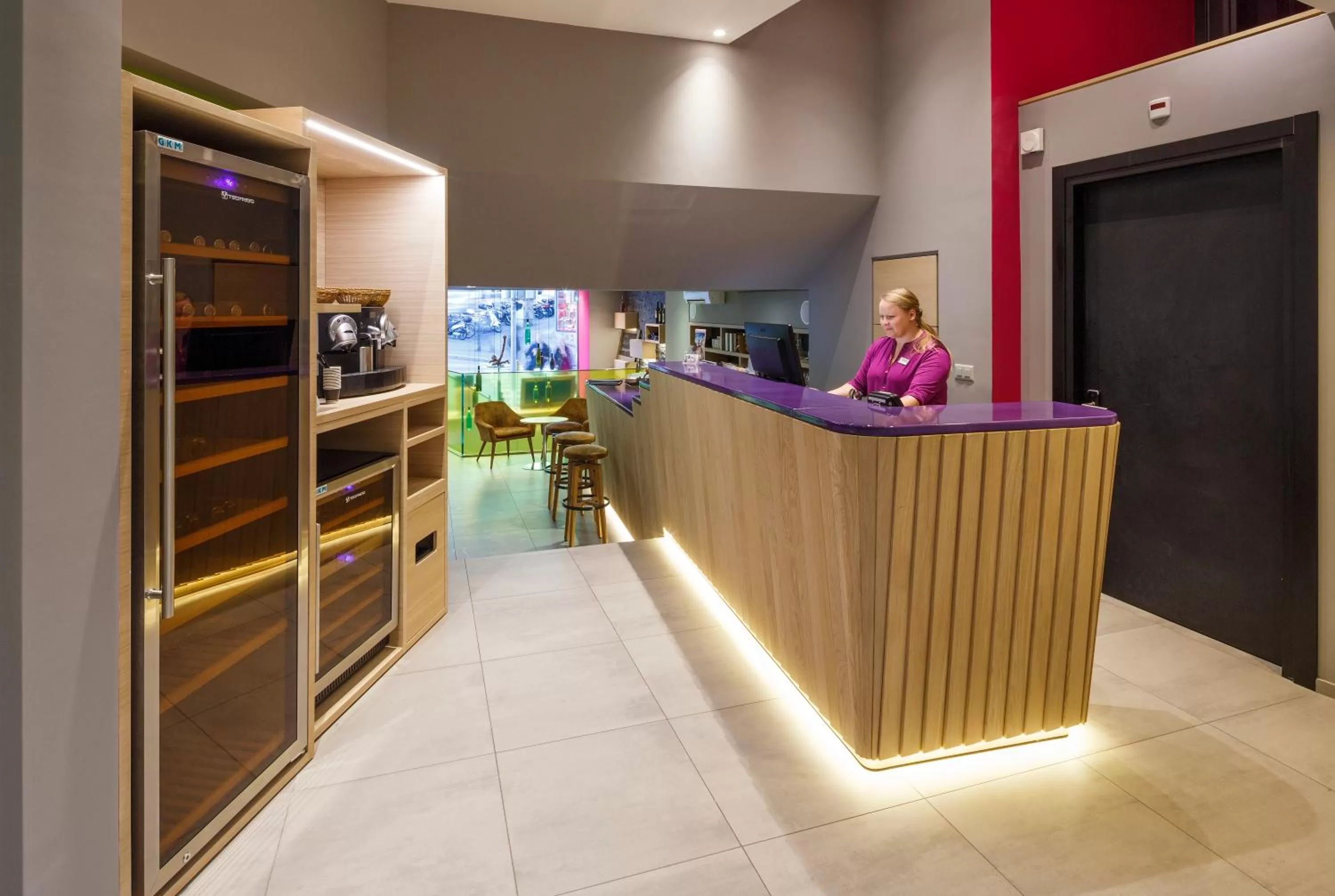 Staff in Swiss Wine by Fassbind