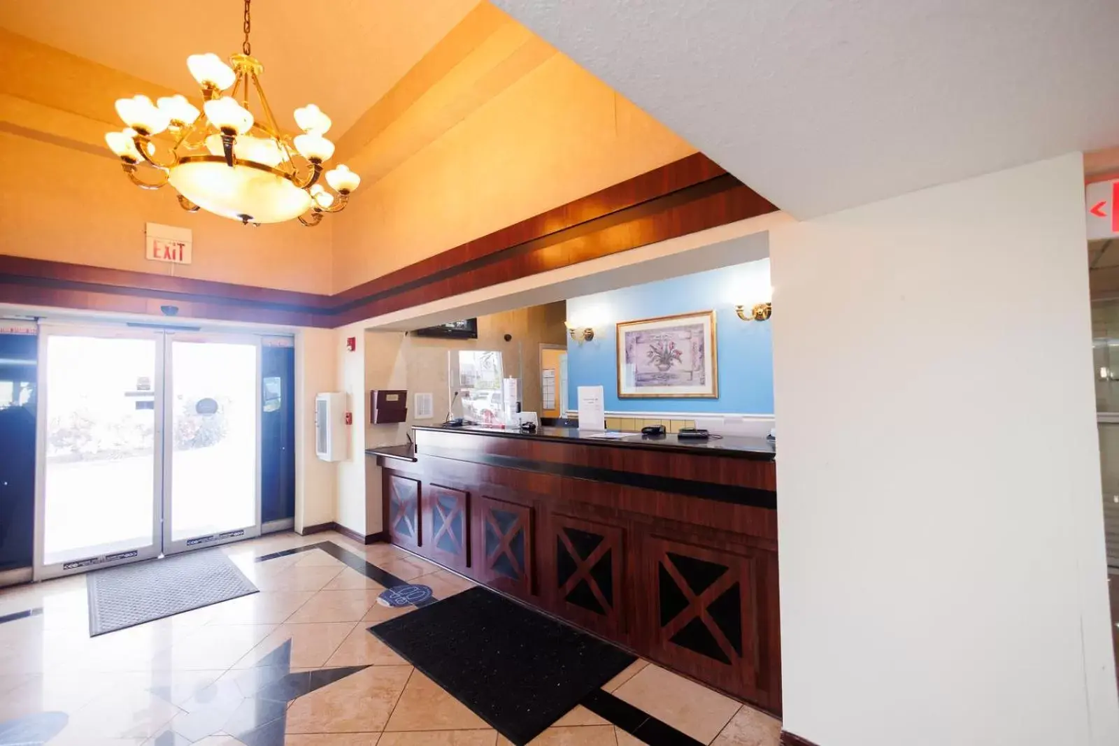 Lobby or reception, Lobby/Reception in Garnet Inn & Suites, Orlando
