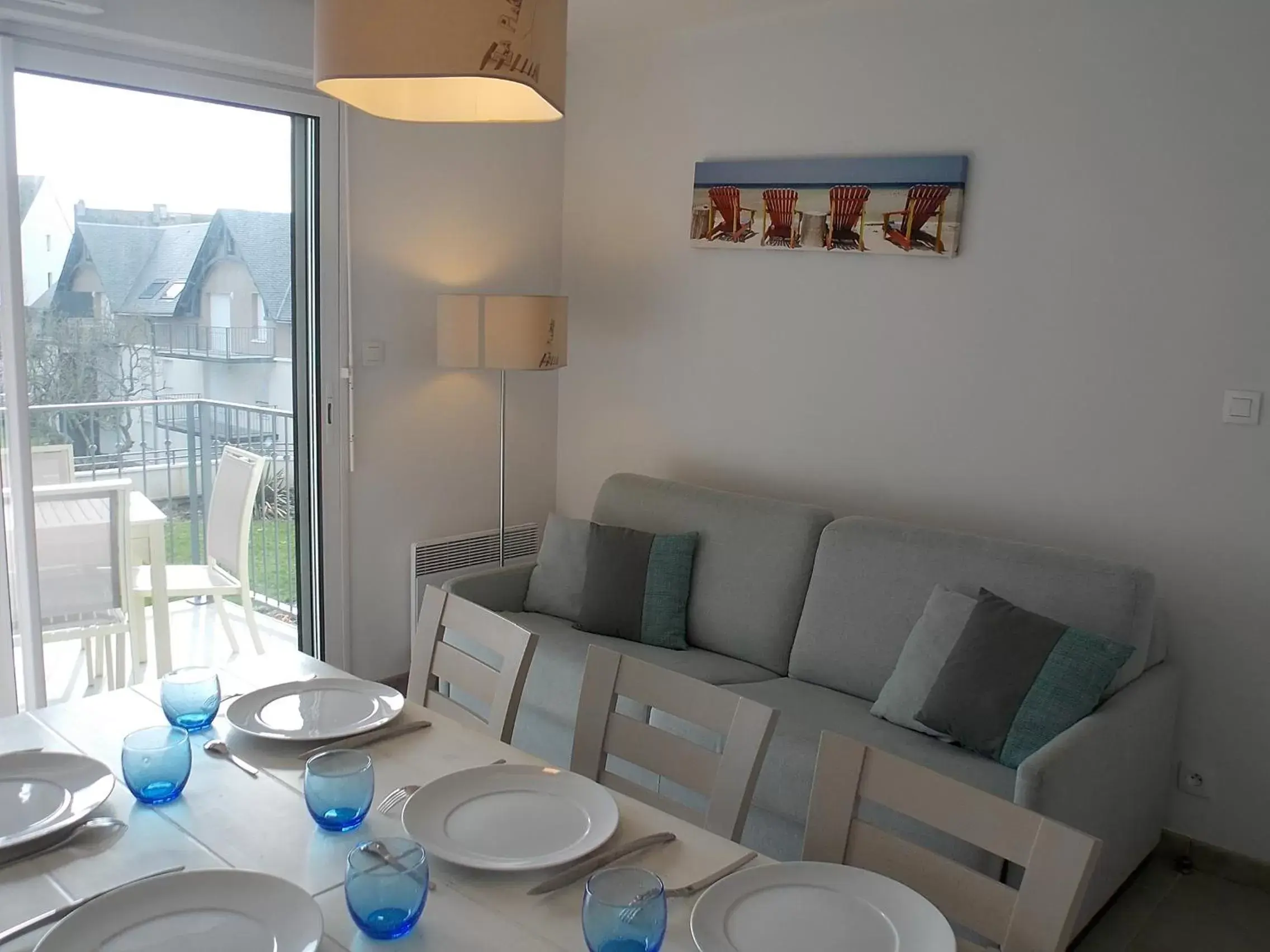 Living room, Dining Area in Résidence Vacances Bleues Les Jardins d'Arvor