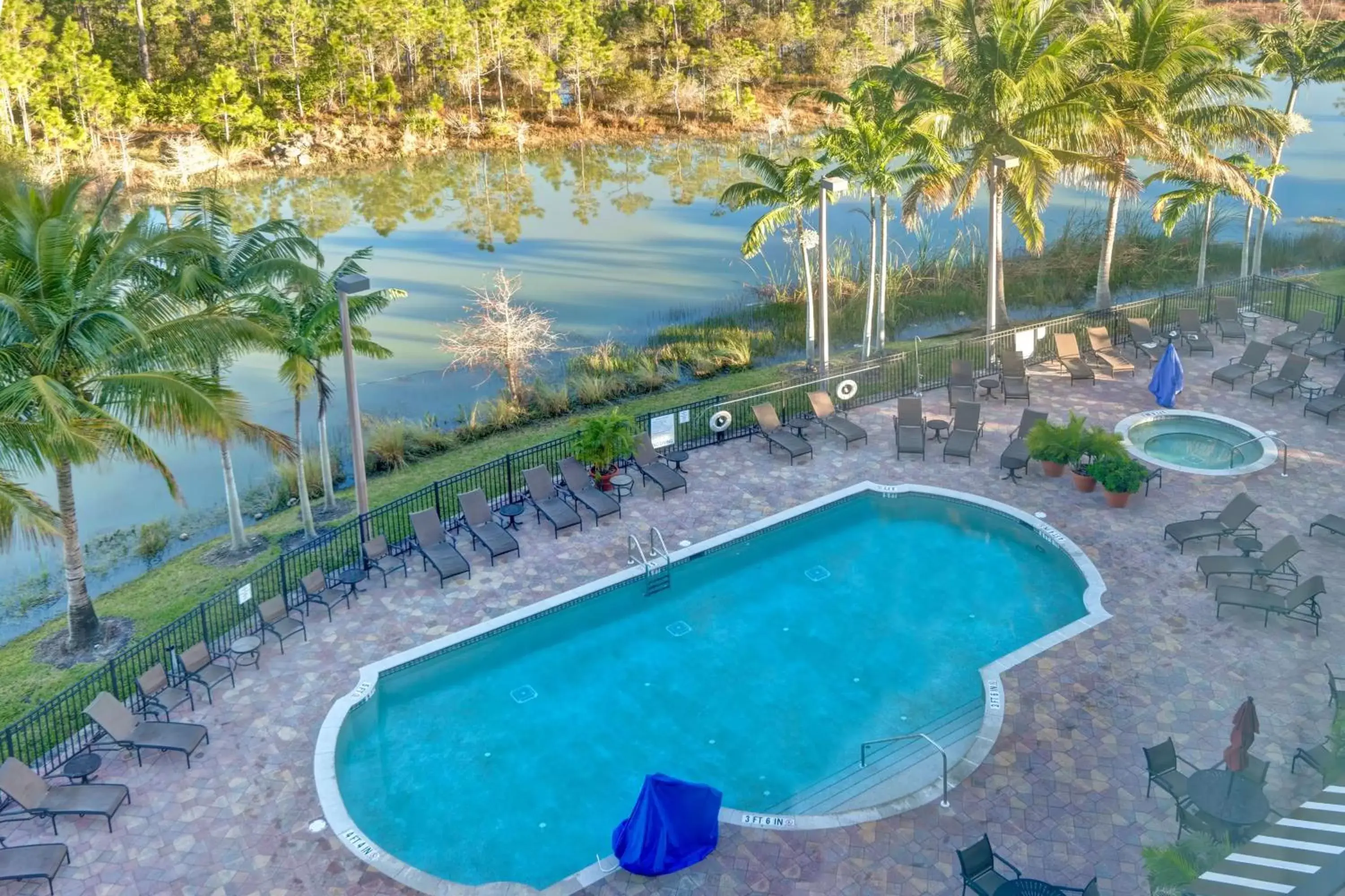 Property building, Pool View in Embassy Suites Fort Myers - Estero