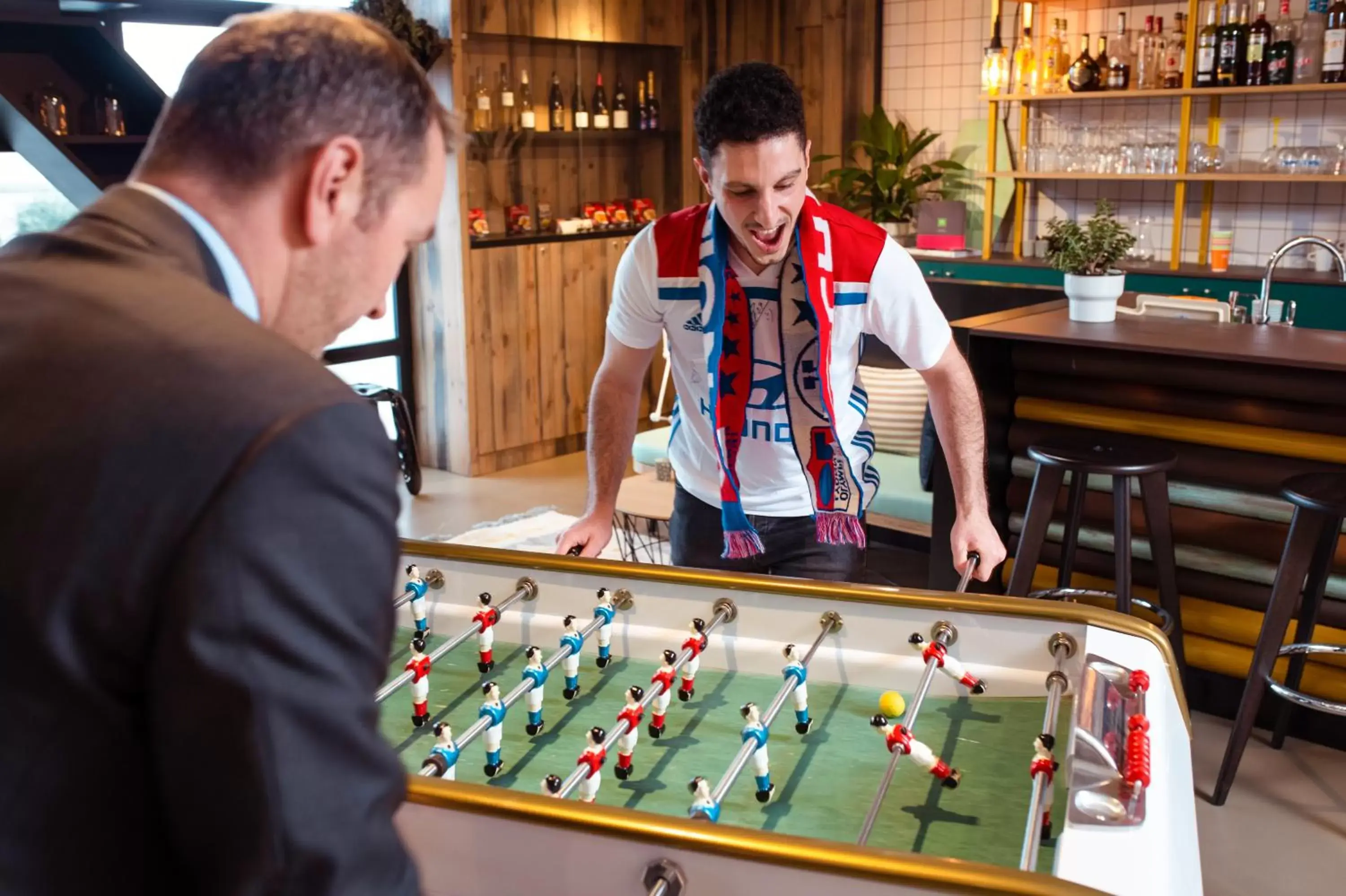 Lounge or bar in ibis Styles Lyon Meyzieu Arena Stadium Lounge or bar in ibis Styles Lyon Meyzieu Arena Stadium