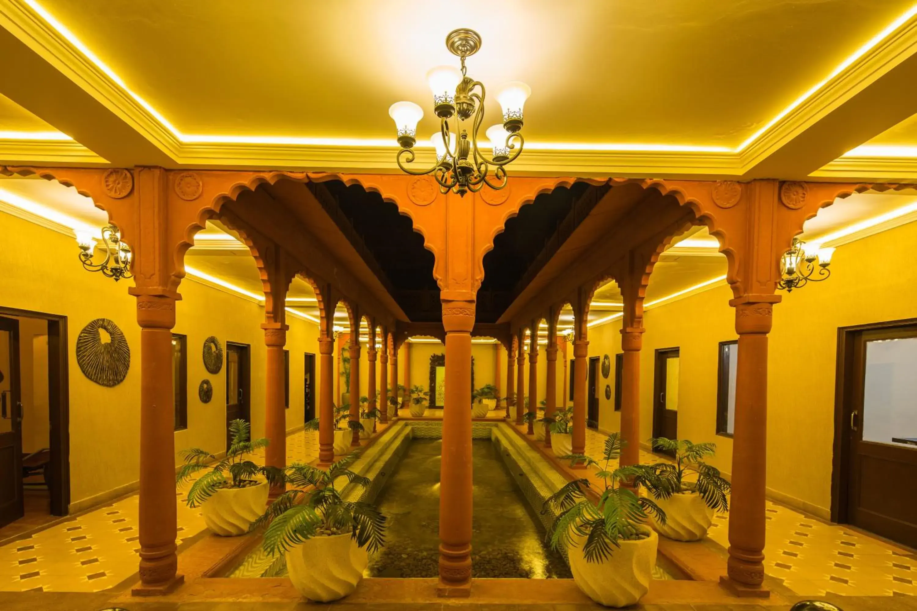 Decorative detail, Restaurant/Places to Eat in Vesta Bikaner Palace