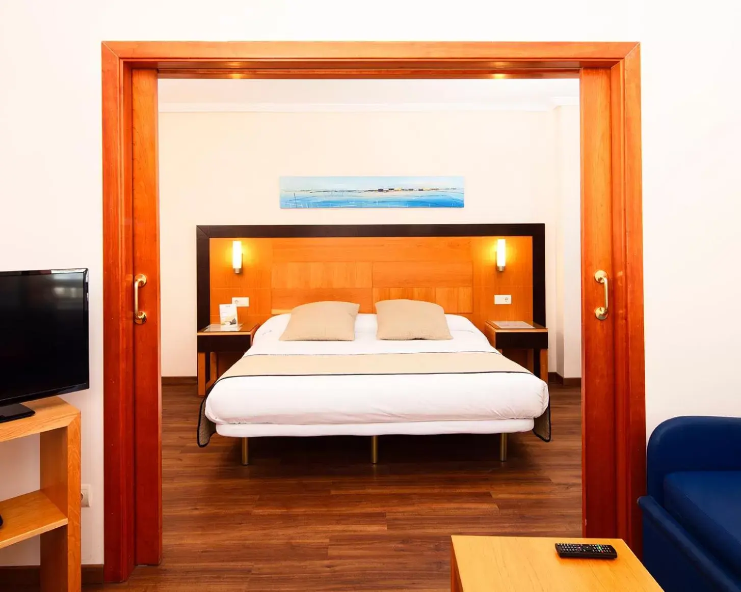 Photo of the whole room, Bed in Hotel Bonalba Alicante