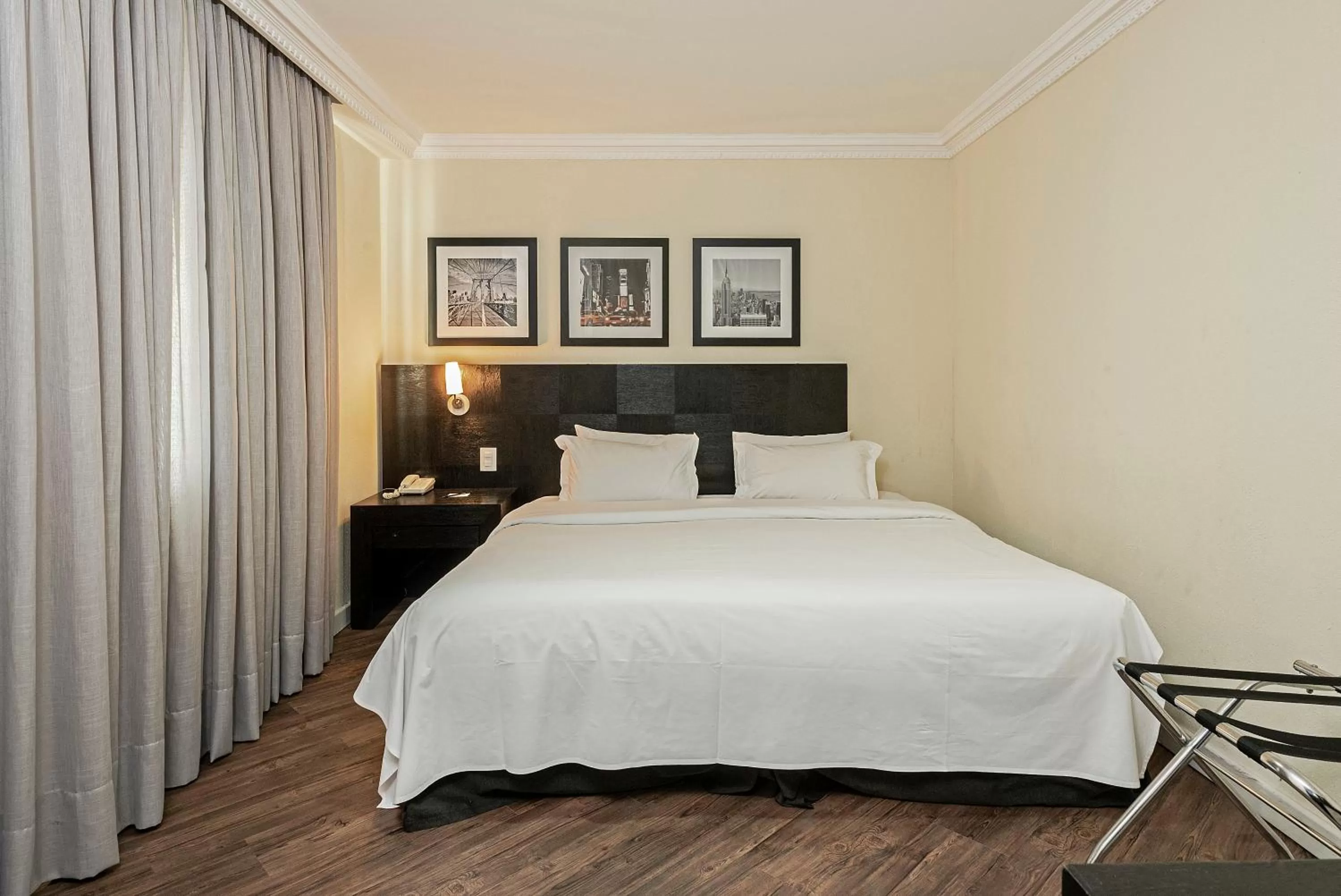 Bed in Rockefeller by Slaviero Hotéis