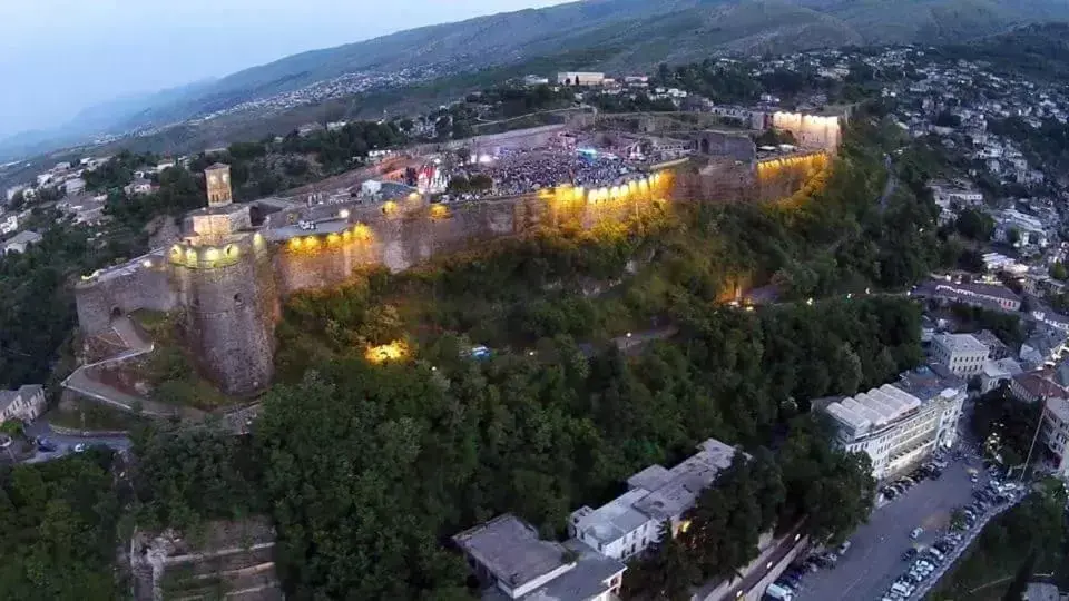 City view, Bird's-eye View in Hotel Cajupi