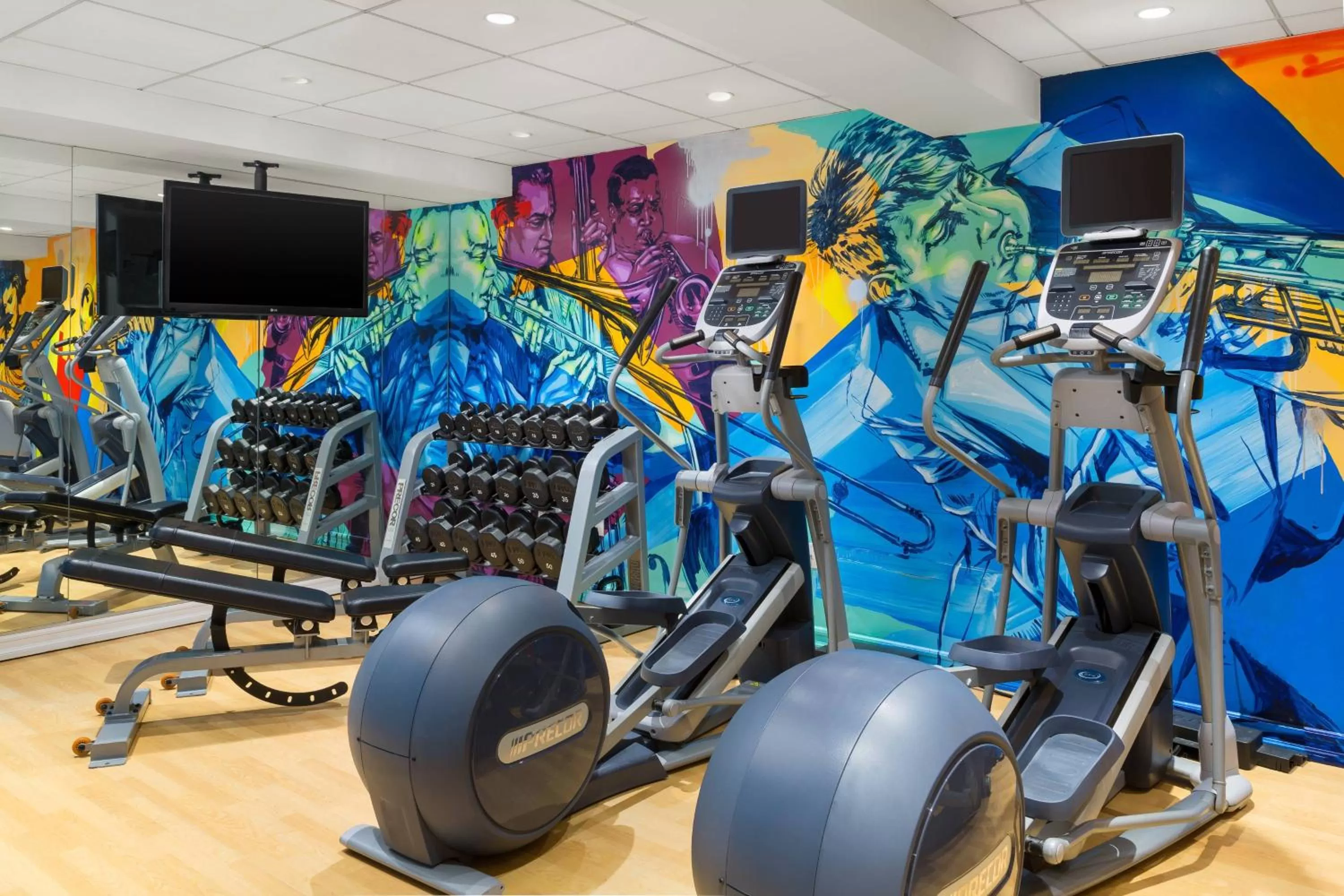 Fitness centre/facilities in The Lexington Hotel, Autograph Collection