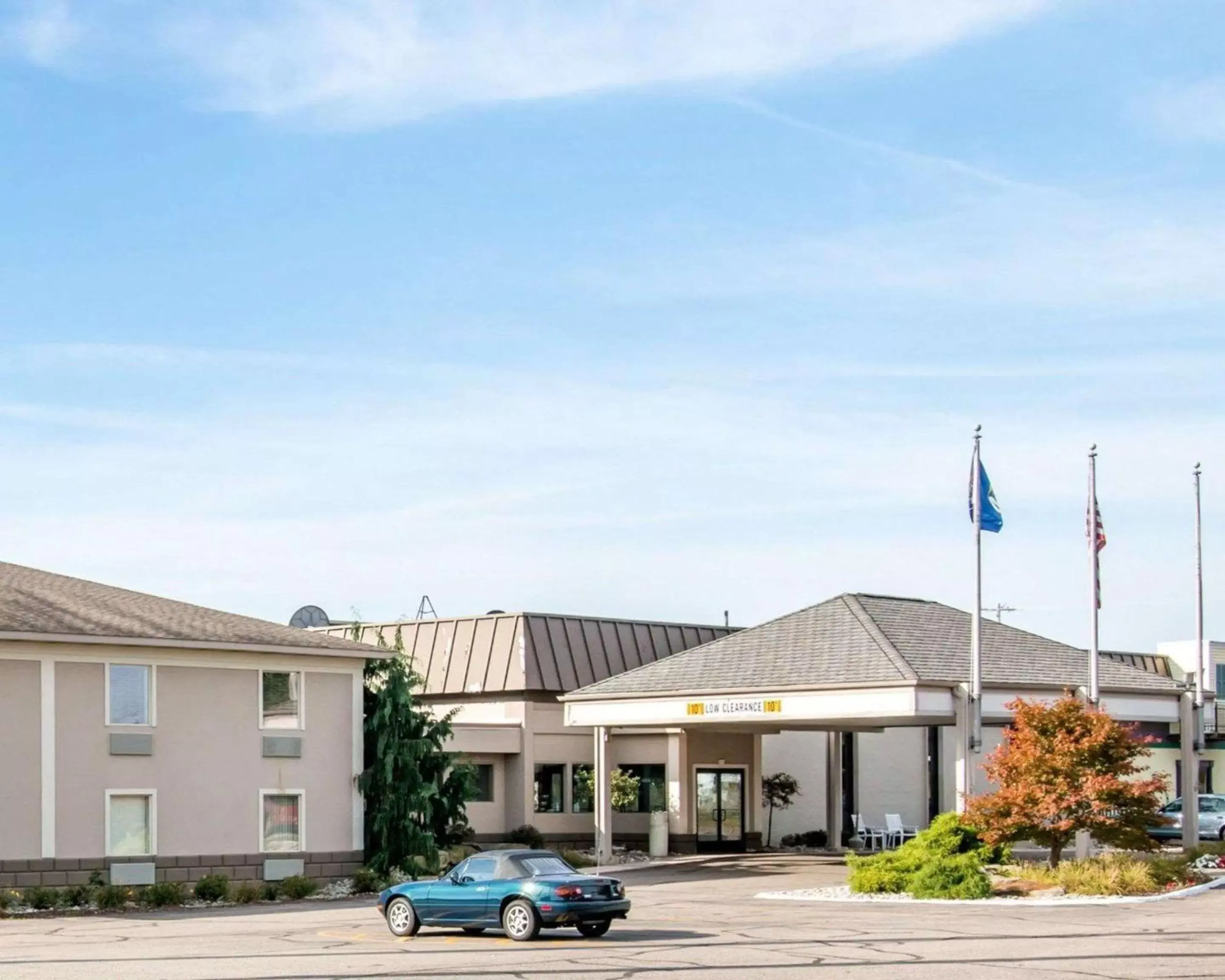 Property Building in Quality Inn & Suites Next to the Casino