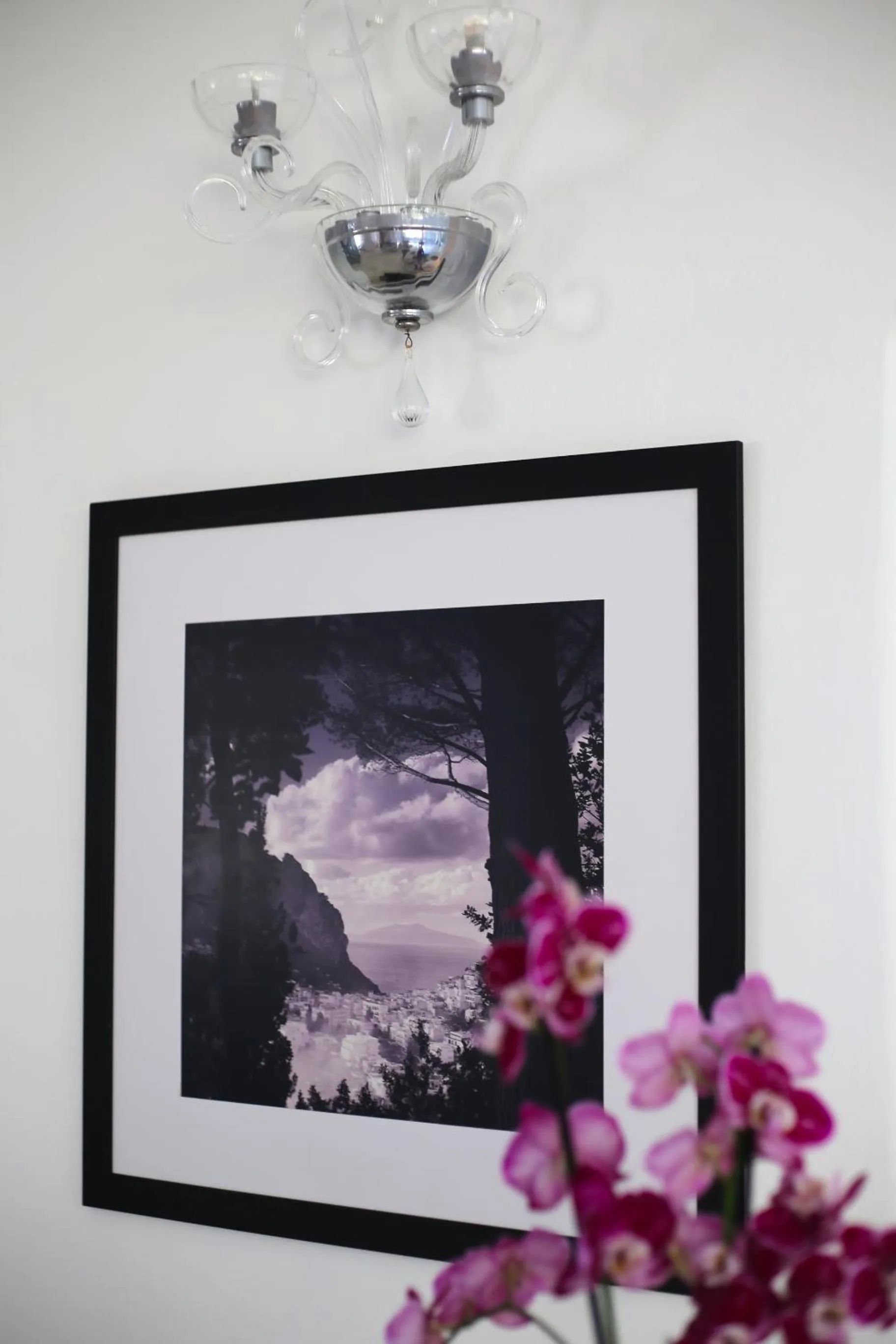 Decorative detail in Hotel La Floridiana