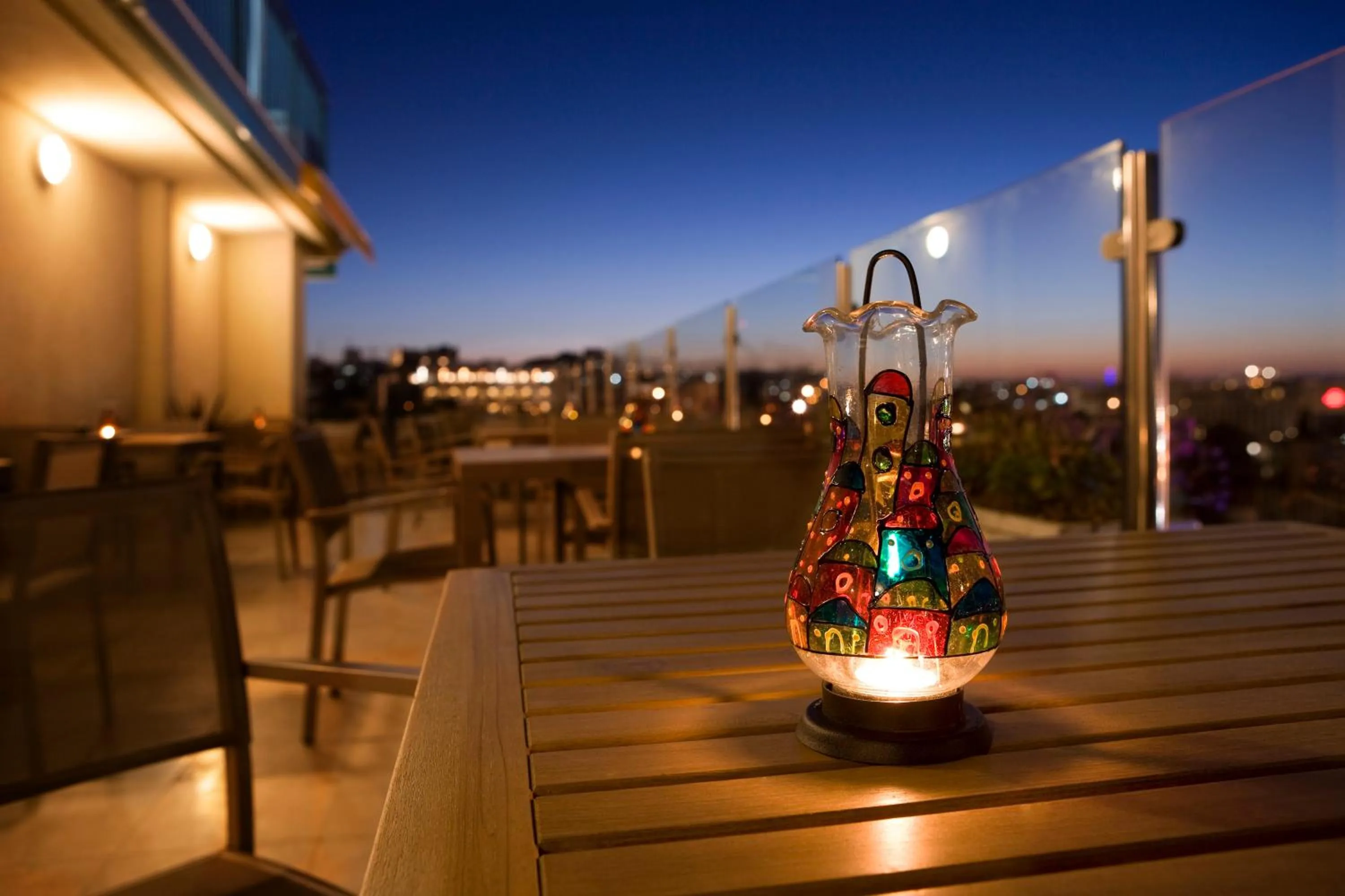 Decorative detail in St. George Hotel