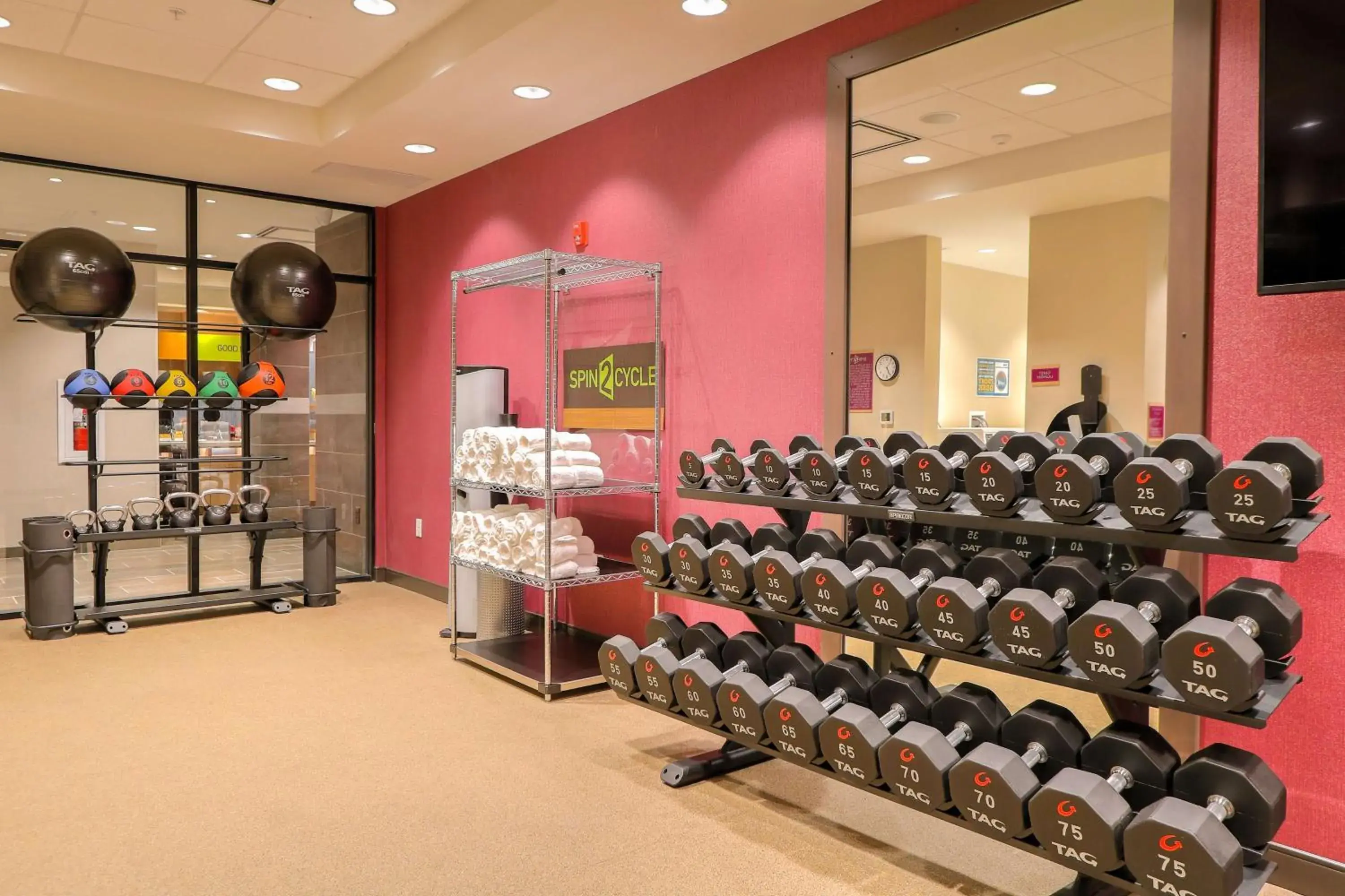 Fitness centre/facilities, Fitness Center/Facilities in Home2 Suites By Hilton Alcoa Knoxville Airport