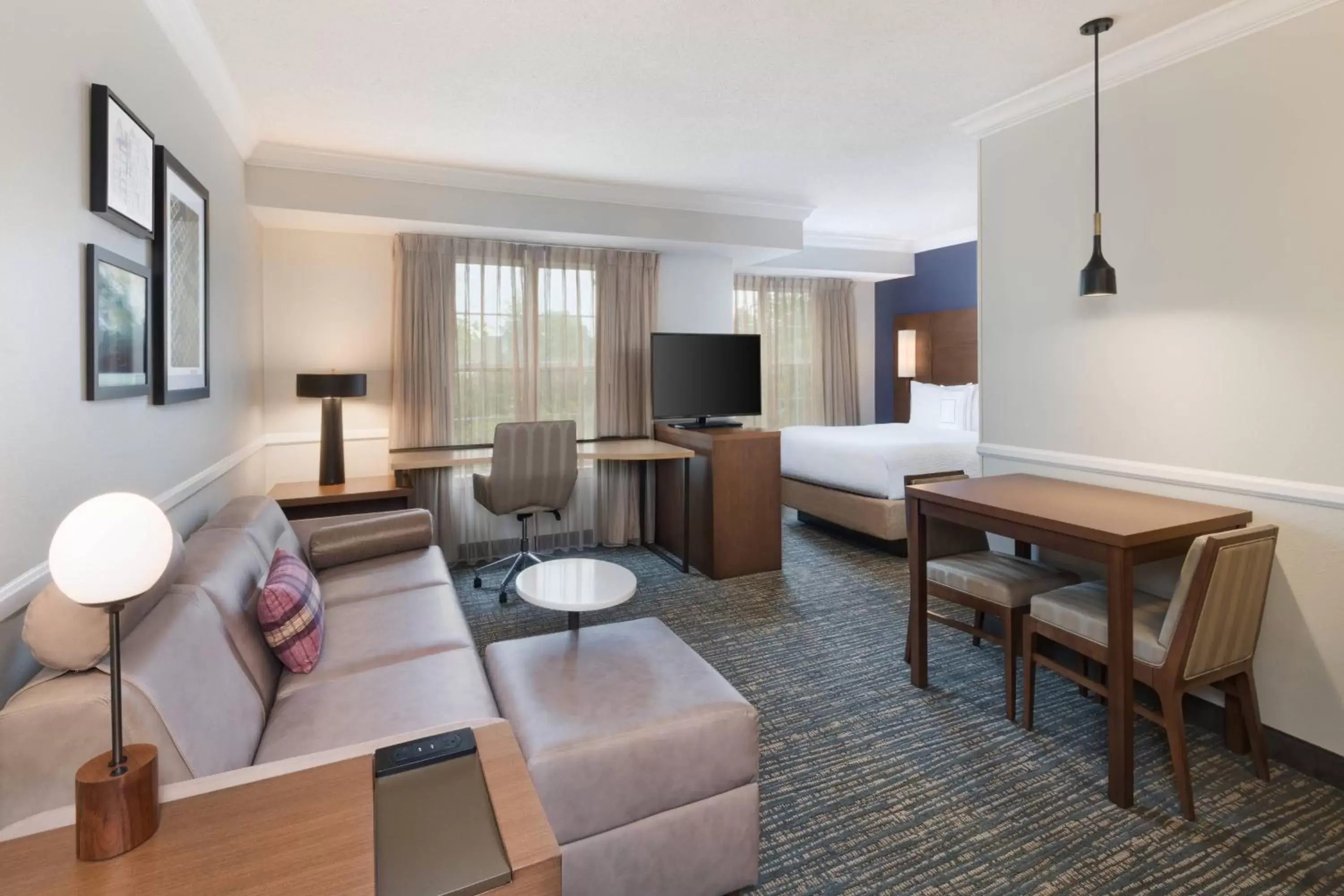 Photo of the whole room, Seating Area in Residence Inn by Marriott State College