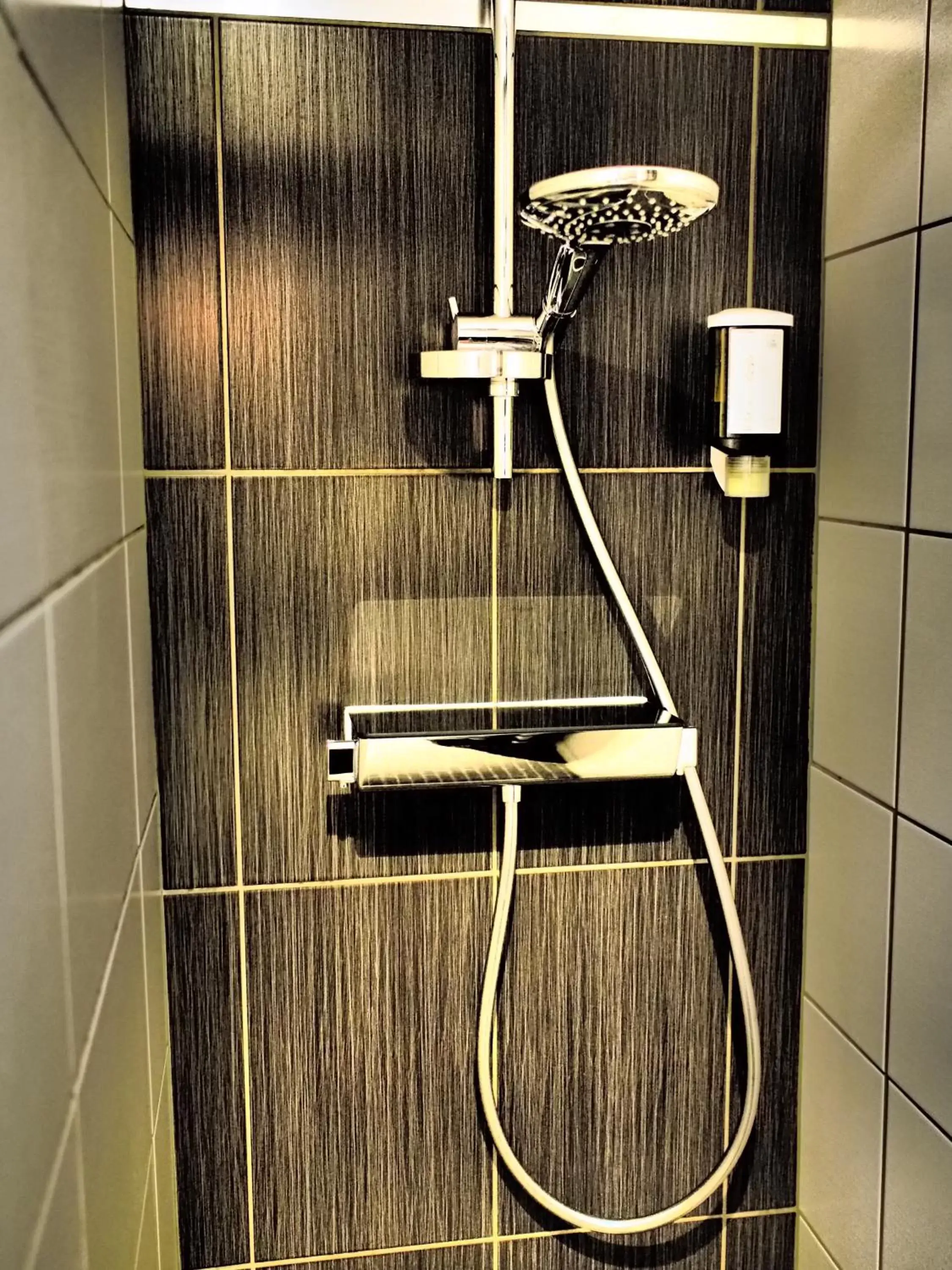 Shower, Bathroom in The Originals City, Hôtel Aster, Saint-Avold Nord (Inter-Hotel)