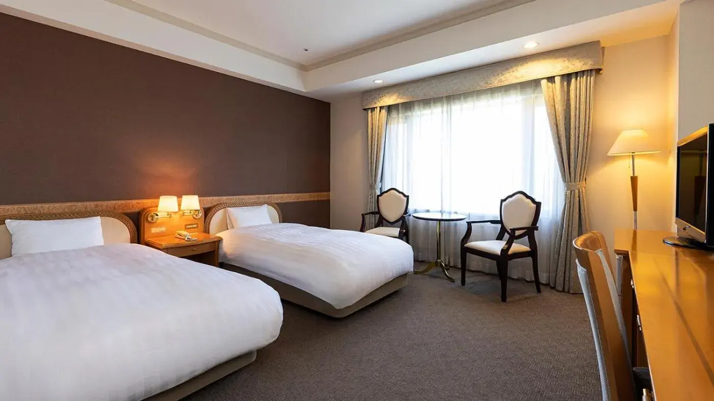 Bed in Hotel Cadenza Tokyo