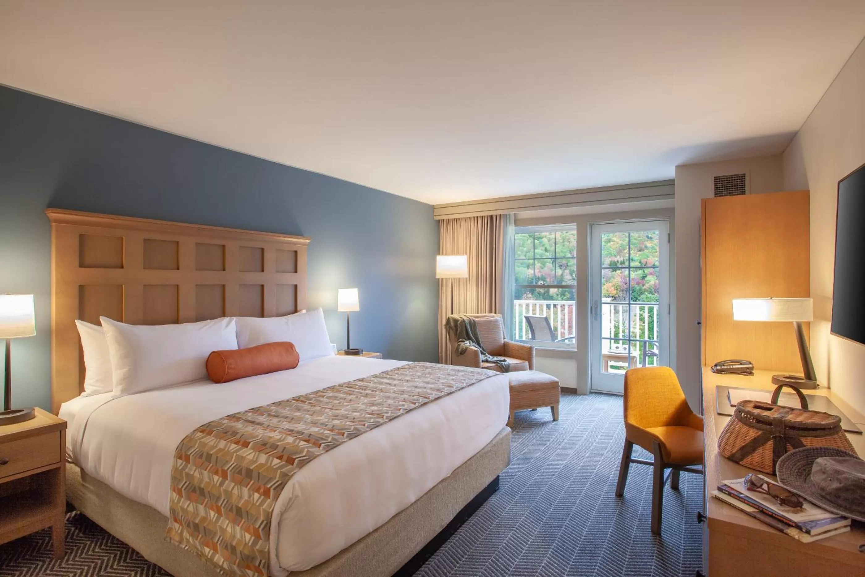 Bed in The Glen House