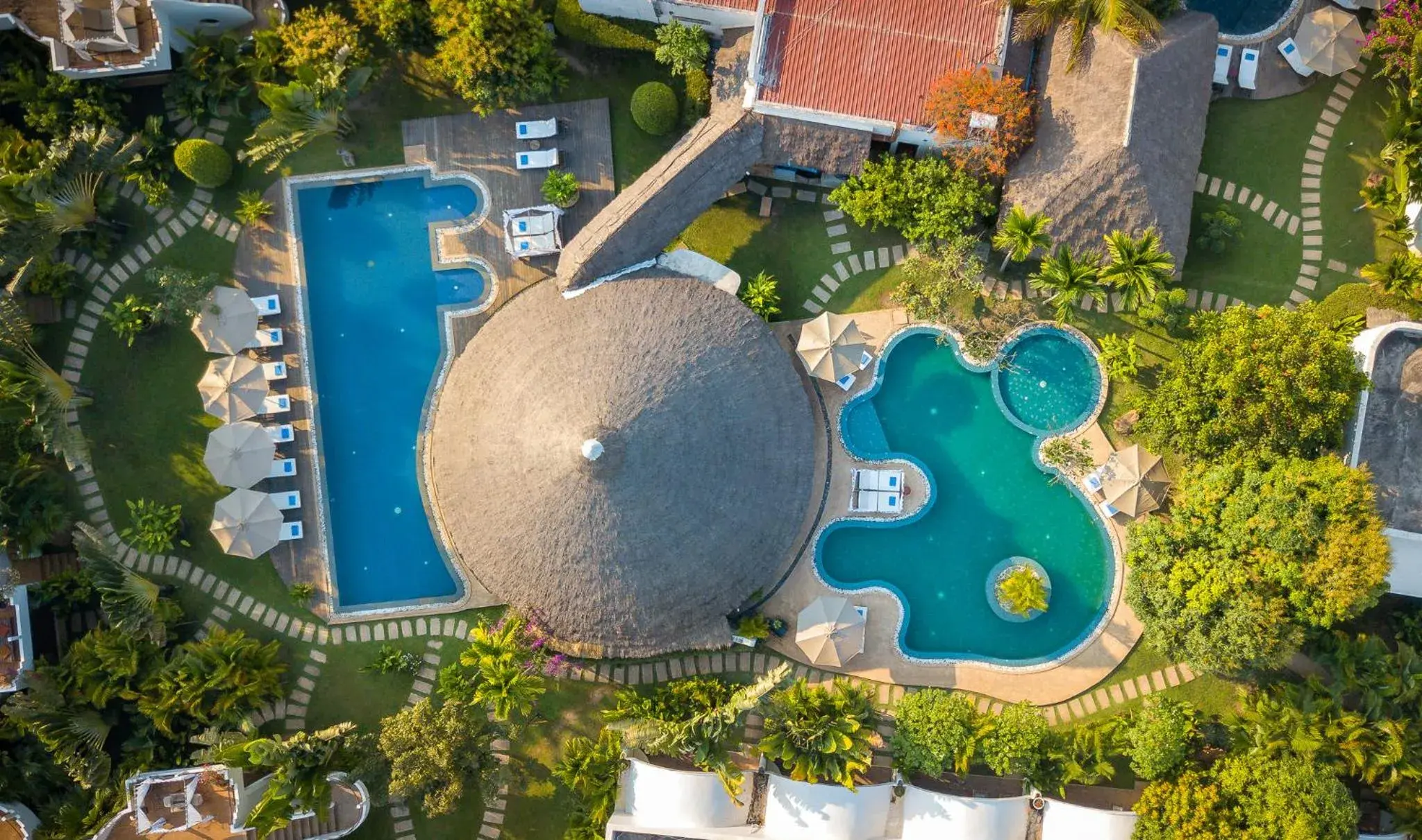 Bird's eye view, Bird's-eye View in Navutu Dreams Resort & Wellness Retreat