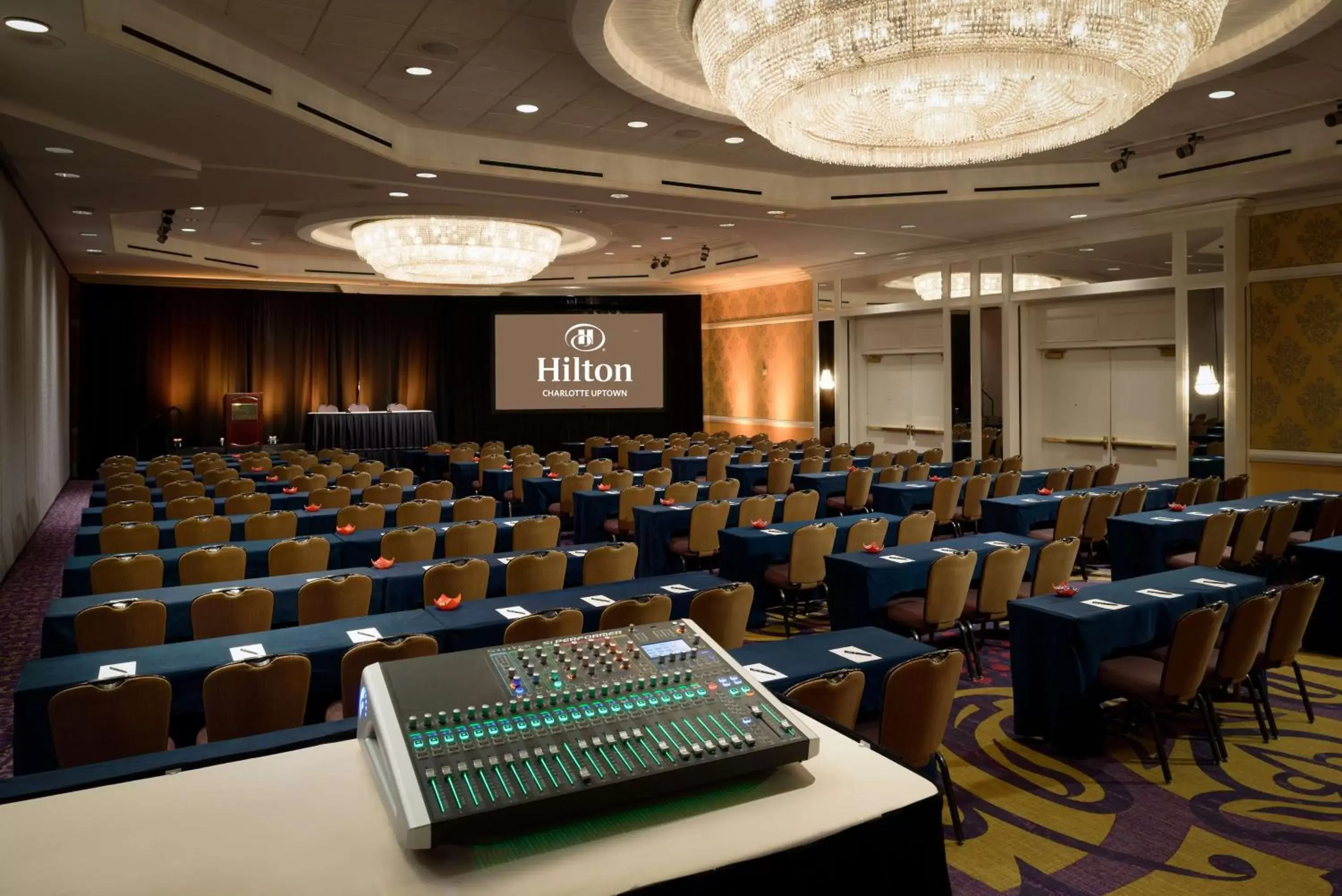 Meeting/conference room in Hilton Charlotte Uptown